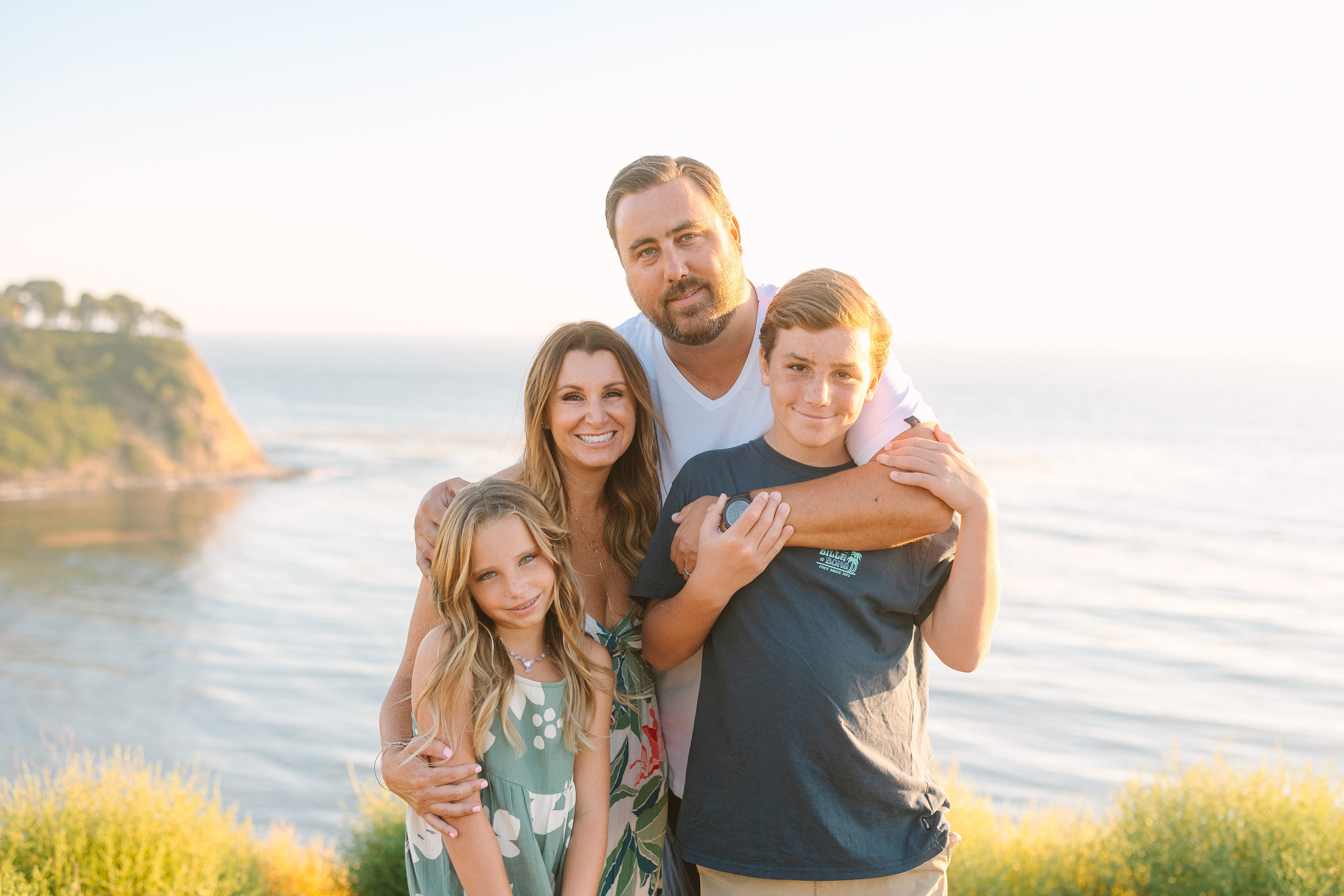 Keith with his family