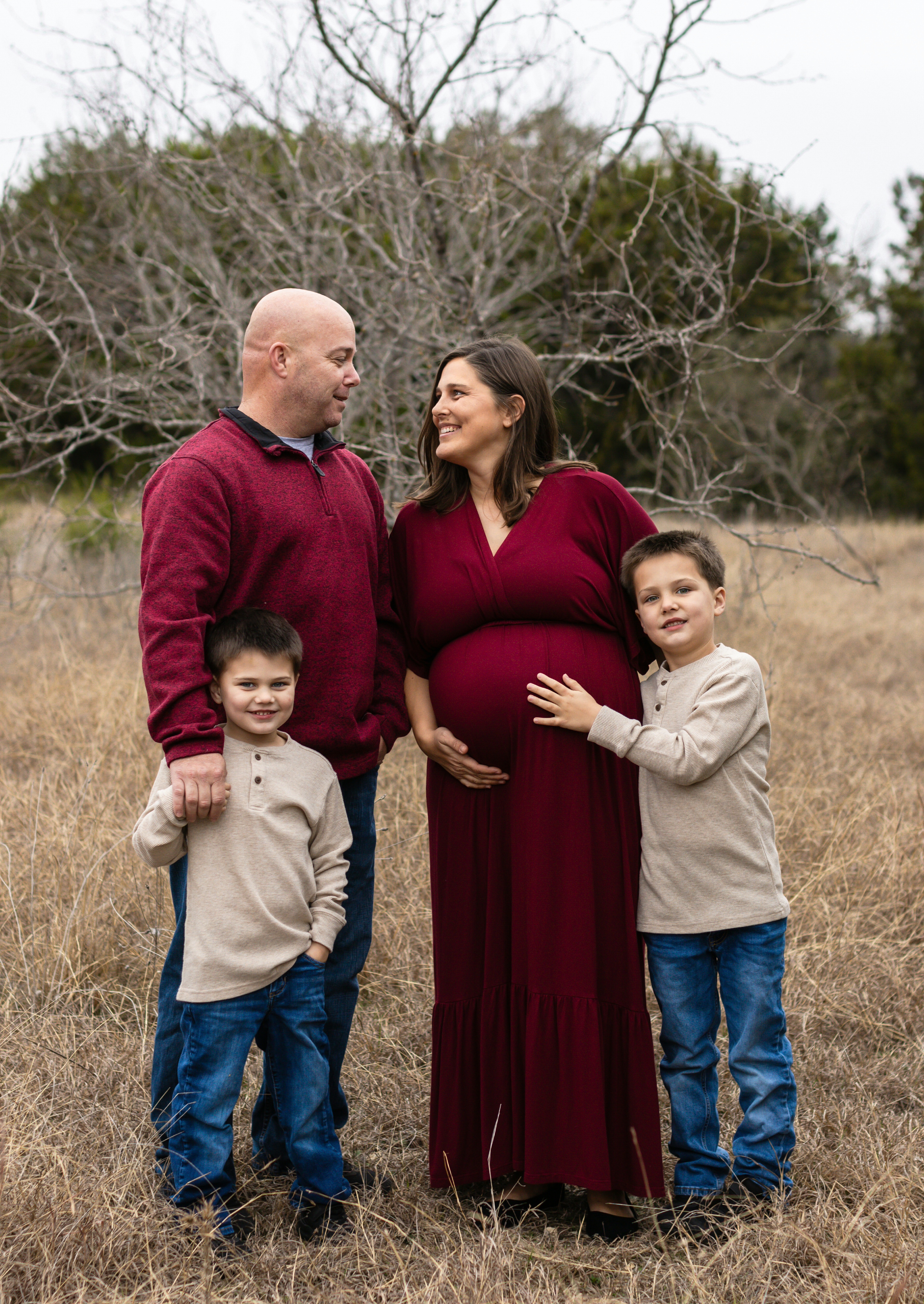Dale Wheeler and his family