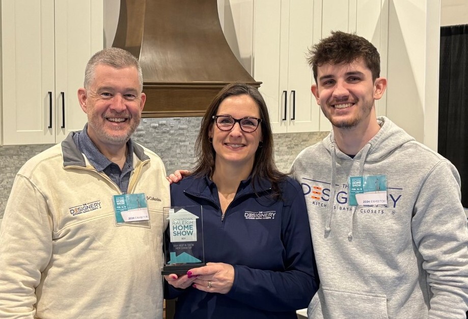 The Designery North Raleigh receiving the 