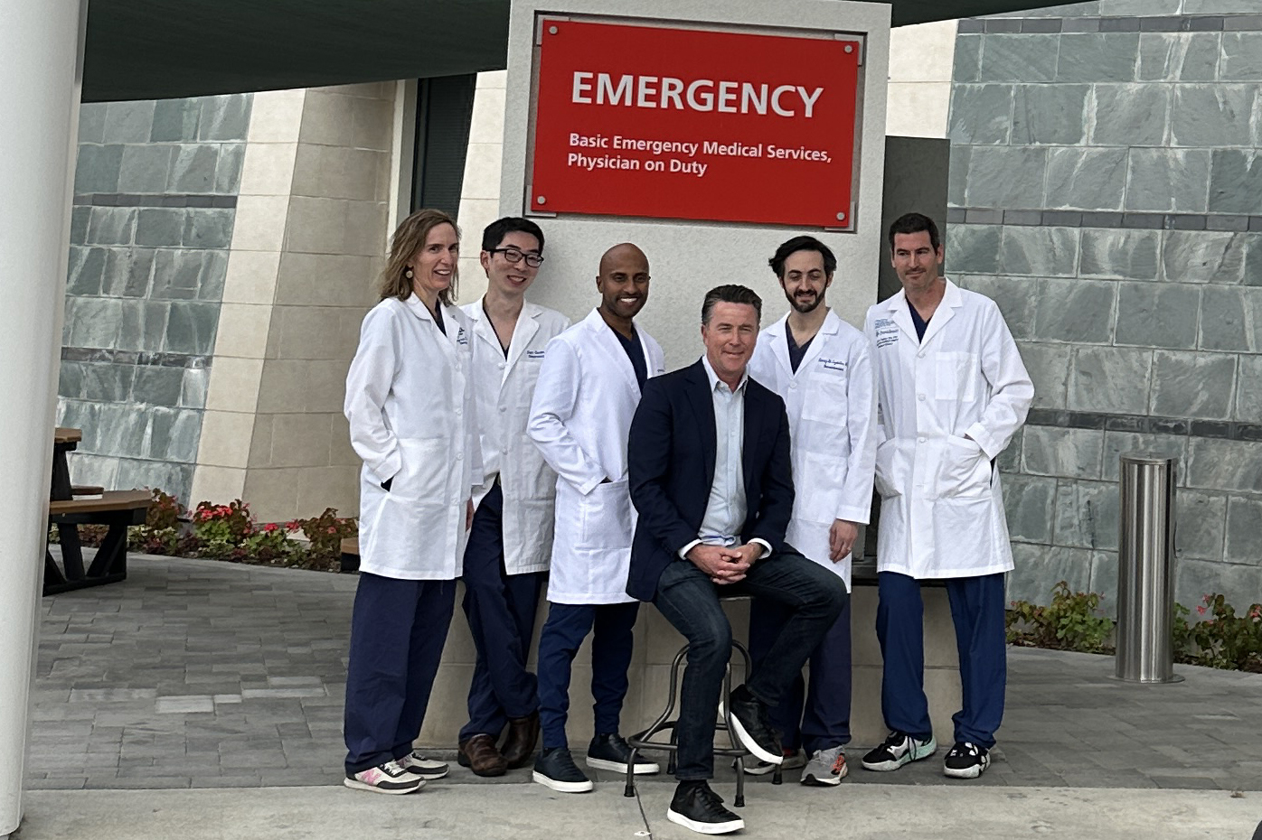 The team of medical professionals who saved Boyd’s life