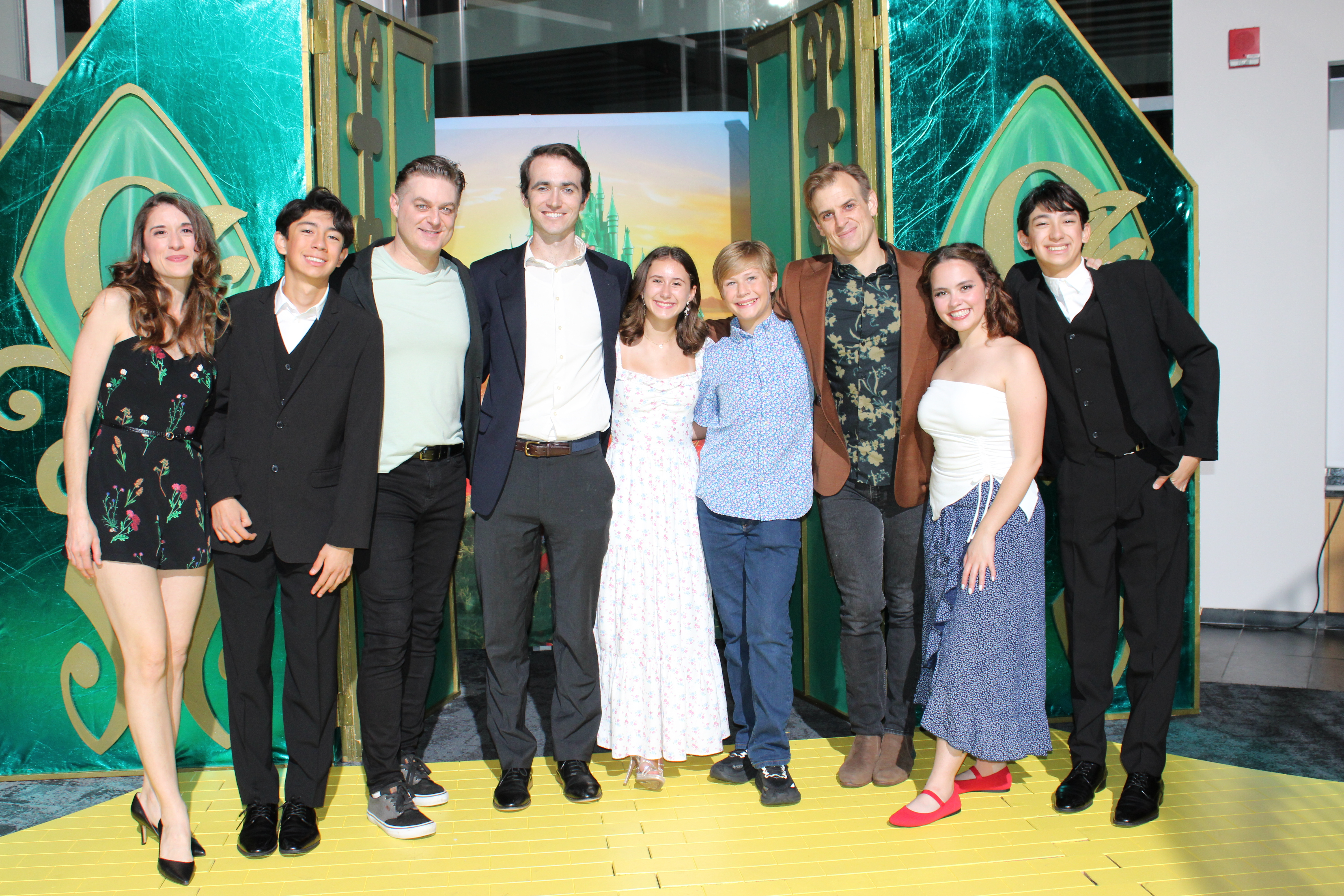 Laura Kaldis, Caleb Isaac Ramirez, Spencer Plachy*, Patrick Fretwell, Kennedy, Alexander Kennedy, Matthew Steven Lawrence, Fernanda Schoening, and Sebastian Norvey Ramirez - Photo Credit: Heather Connorton