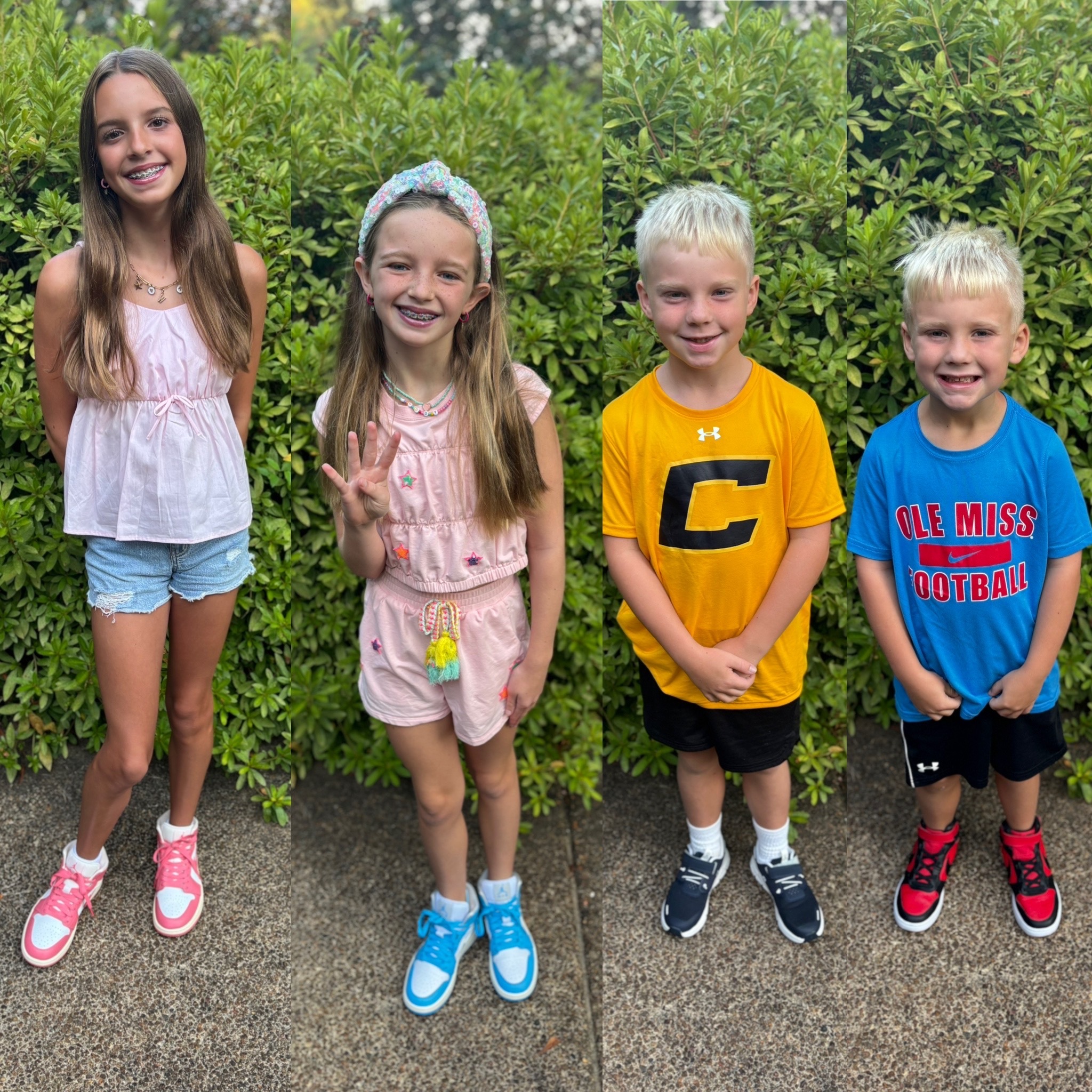 Whitley, Hudson, Lew and Arthur Houston - 7th, 4th, 3rd and K5