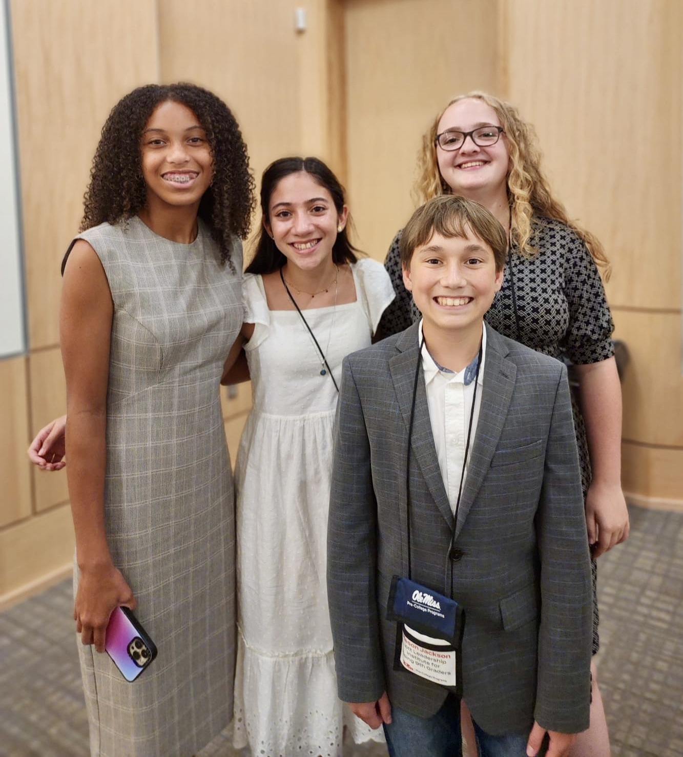 Sophie and classmates from the Trent Lott Leadership Institute