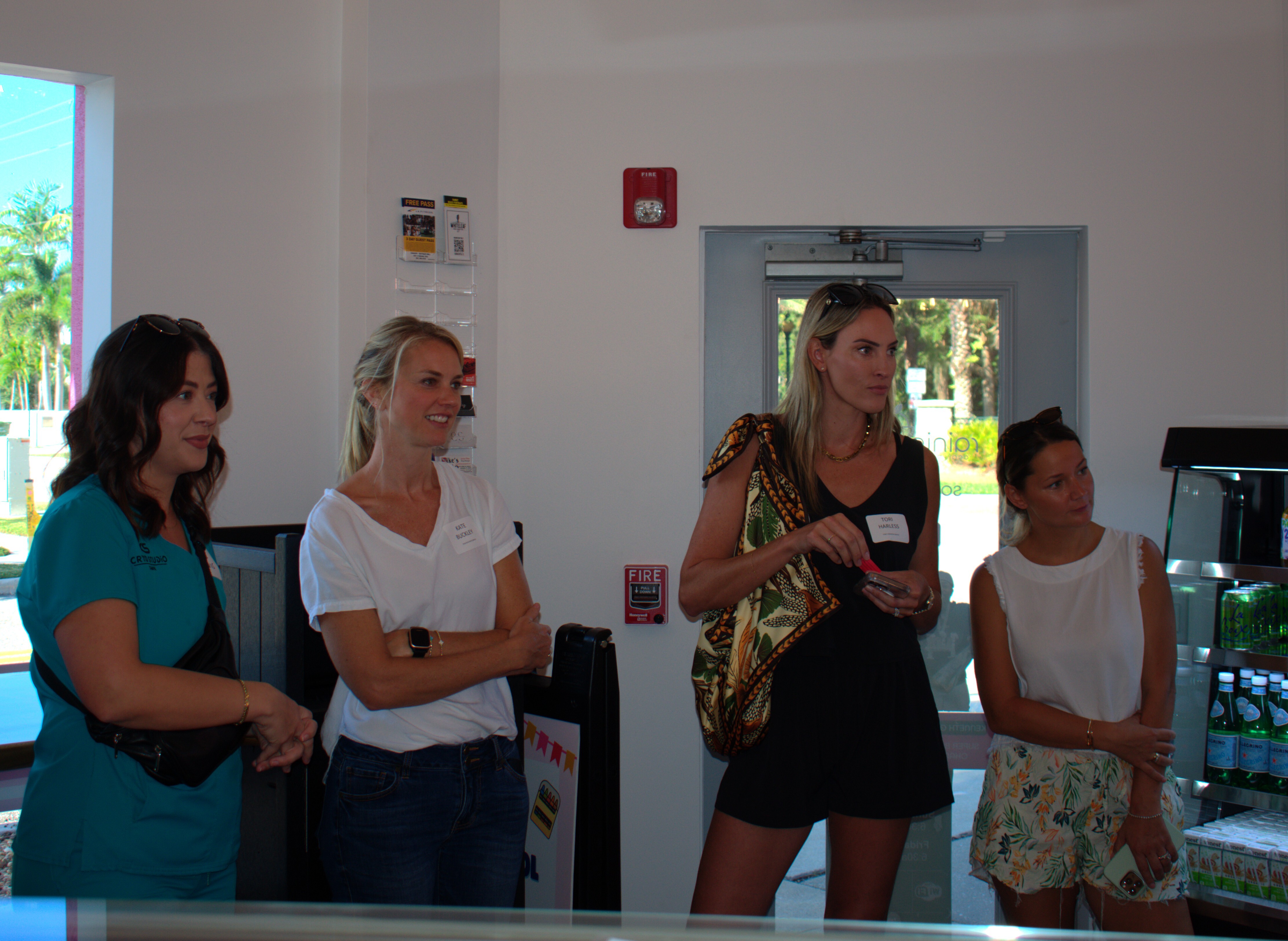 Sara Harris, Kate Buckley, Tori Harless, Kat Aoude