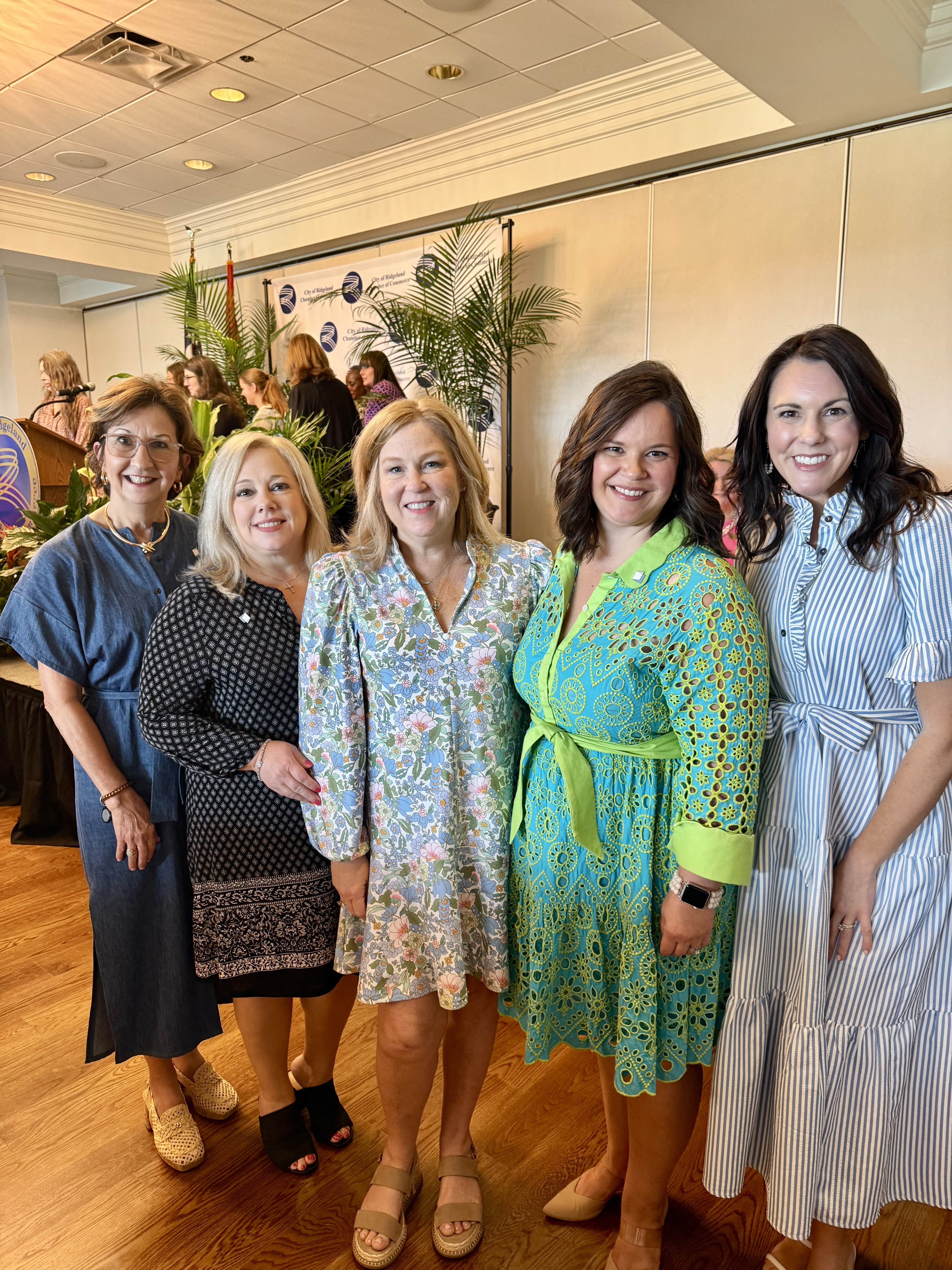 Ridgeland Chamber Ladies Luncheon Tay Morgan (Publisher) with Story Financial Partners