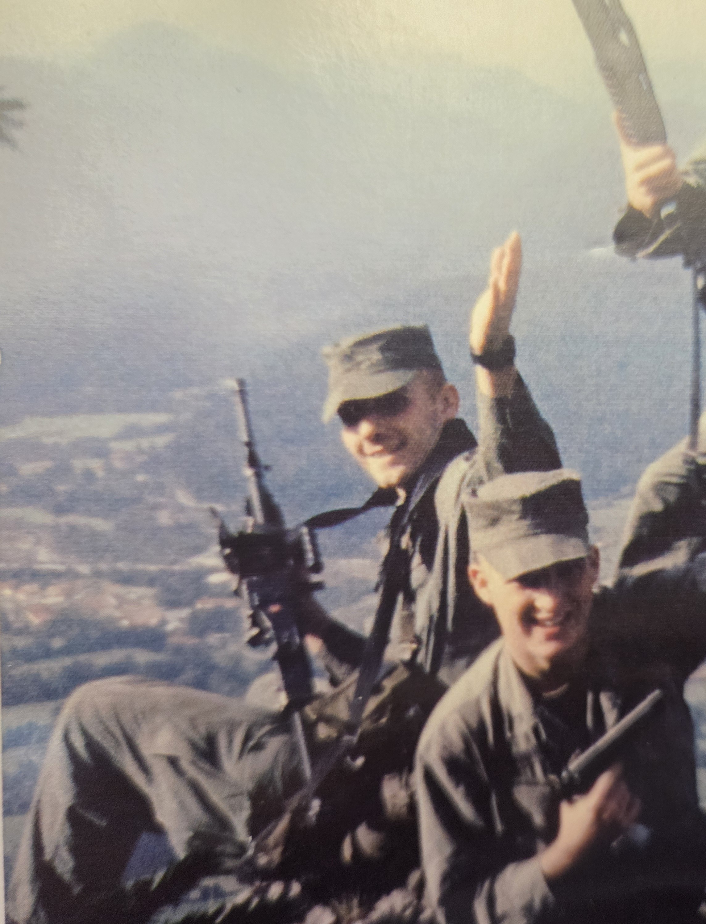 Sawyer during his military days.