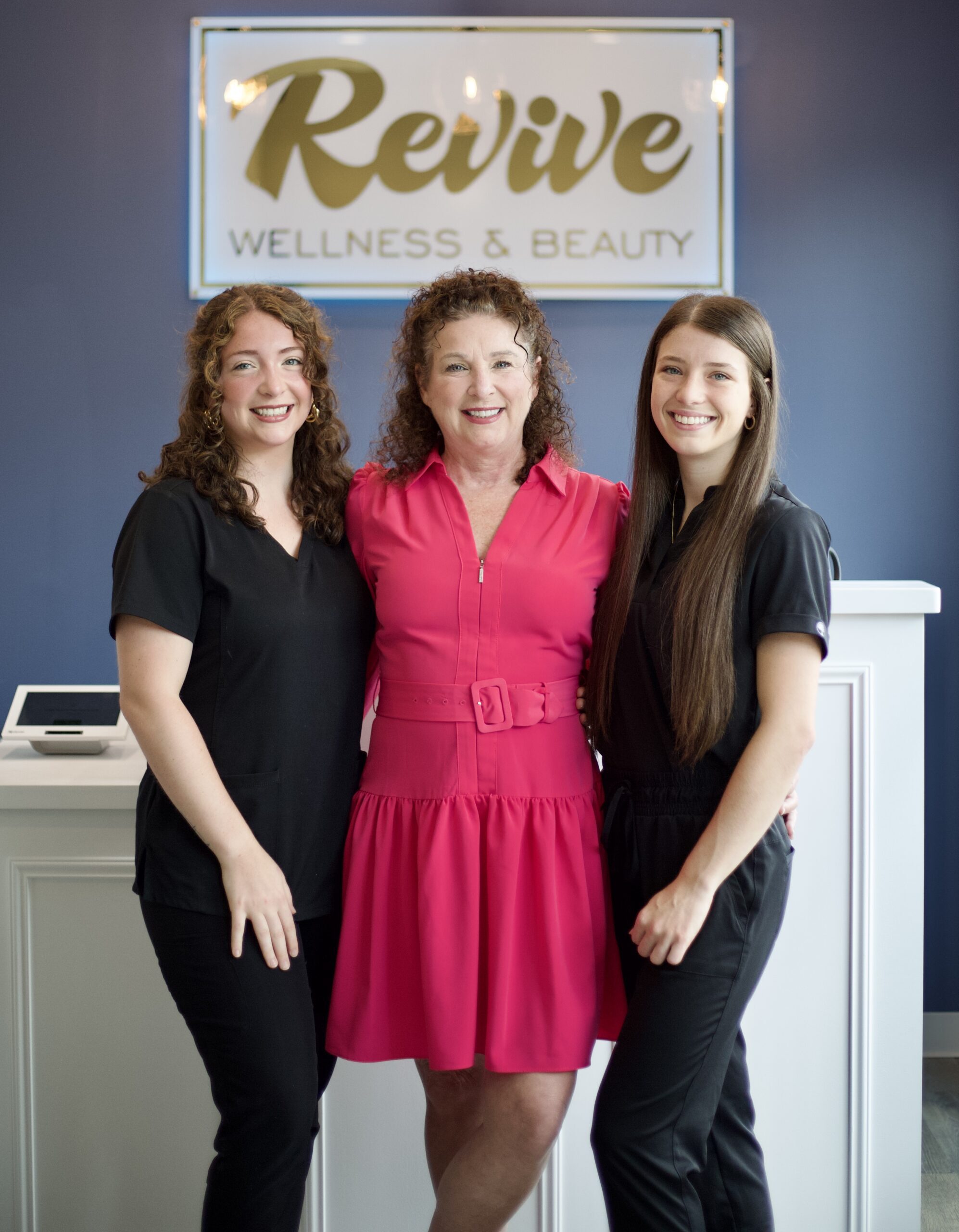 Maggie Vincent, middle, and her team of highly trained medical and aesthetic professionals blend advanced skin care with functional medicine to create personalized pathways for every client.