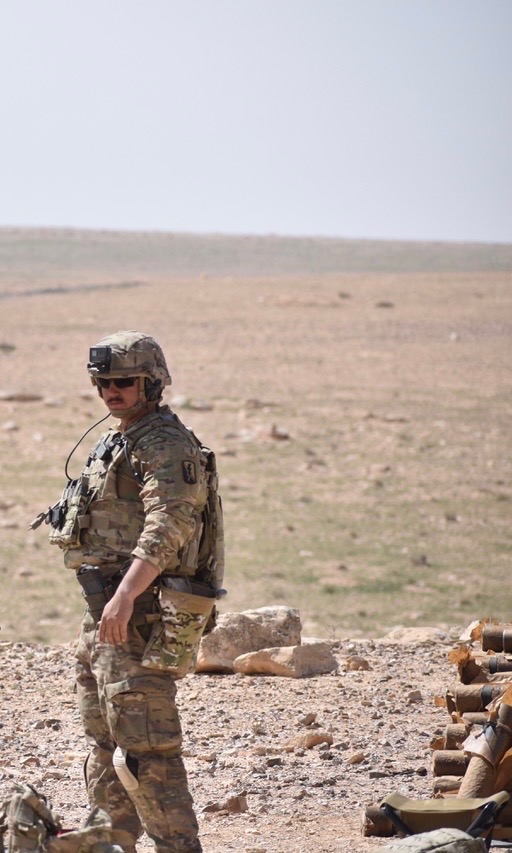 Brad Wilkerson in Jordan, 2013