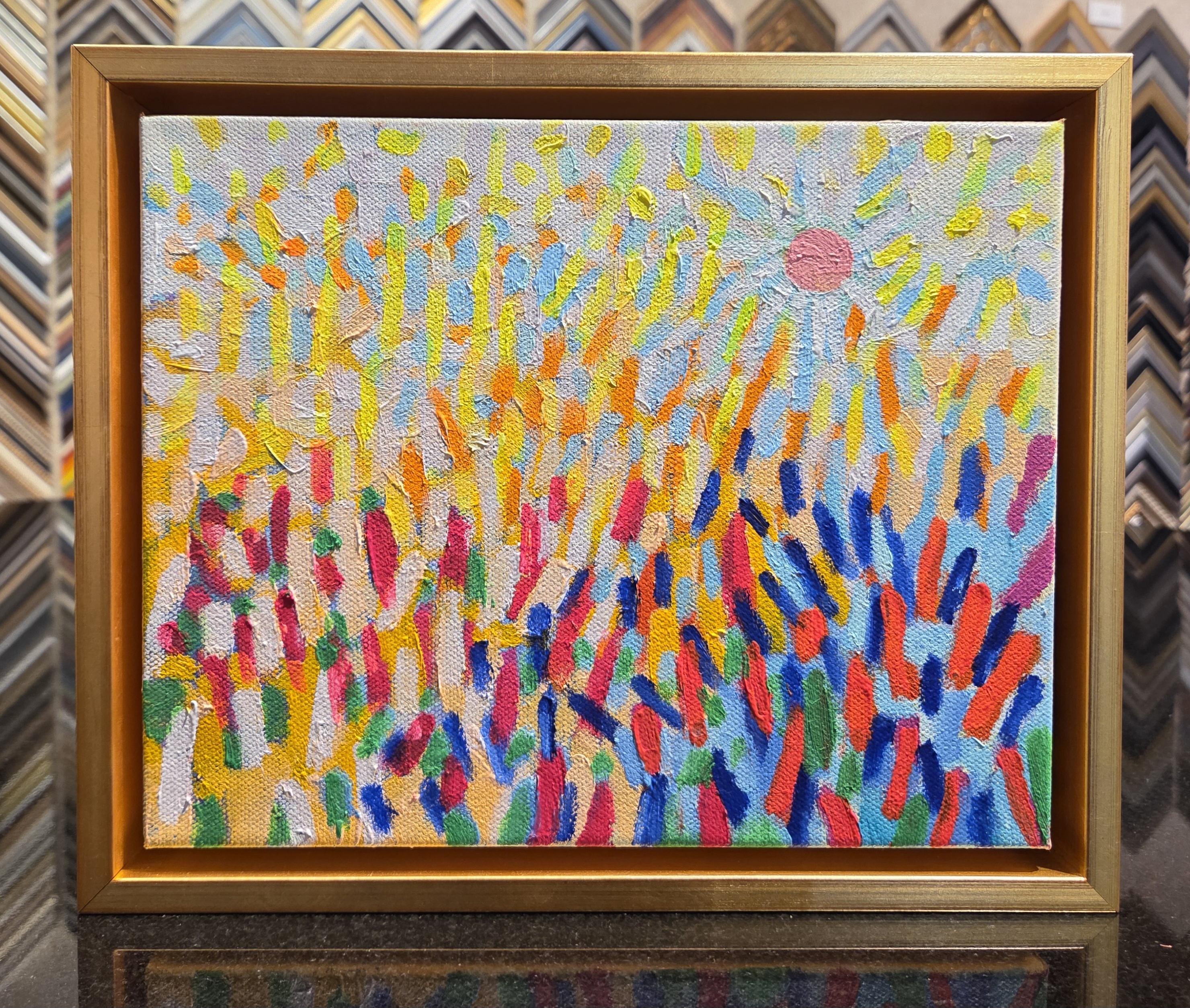 Brown's Fine Art & Framing. Original artwork by Rachel Misenar - titled 