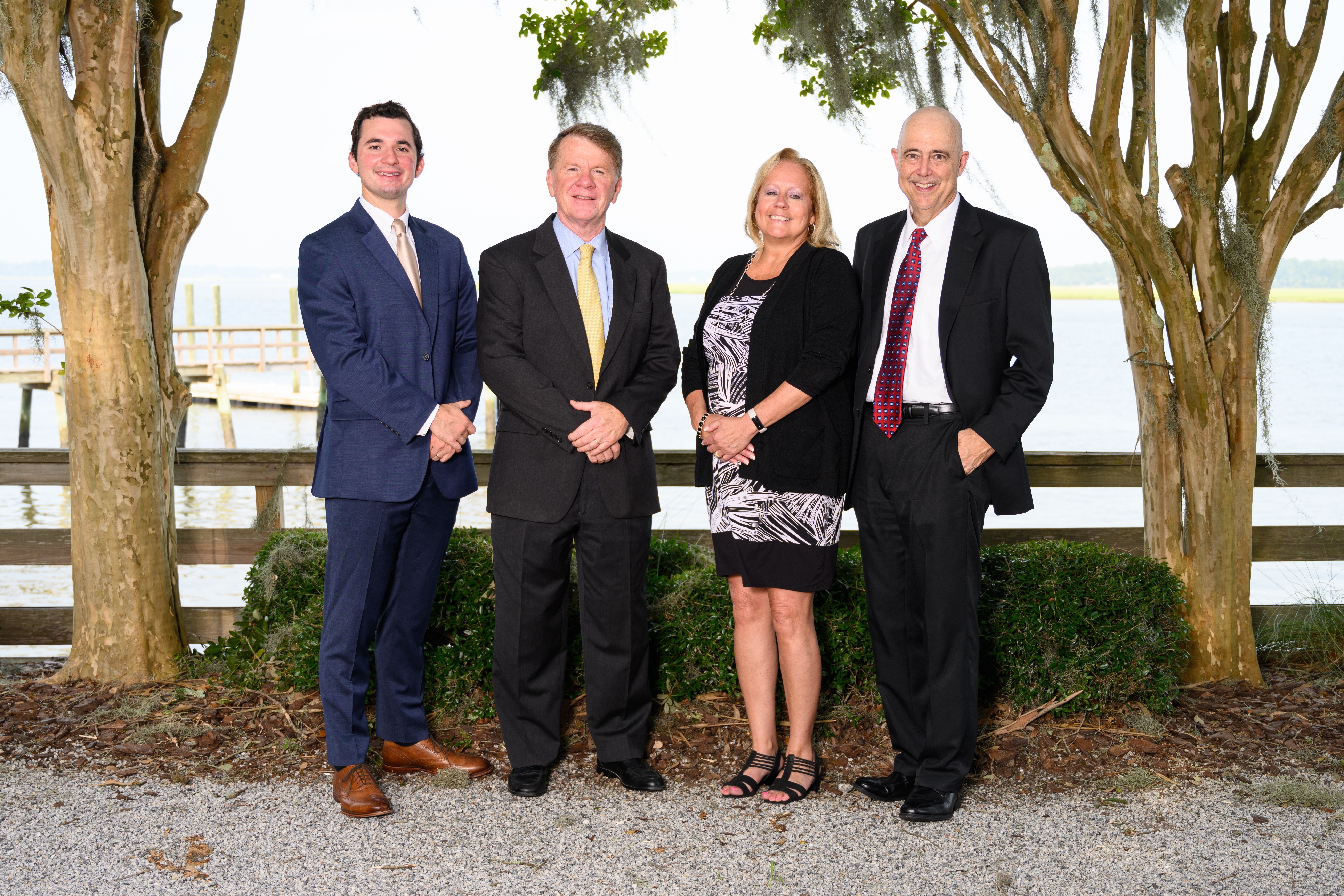 From left to right: Alex Cooler, Financial Advisor; Smittie Cooler, Financial Advisor; Kim Jettie, Client Service Associate; Robert Long, Financial Advisor