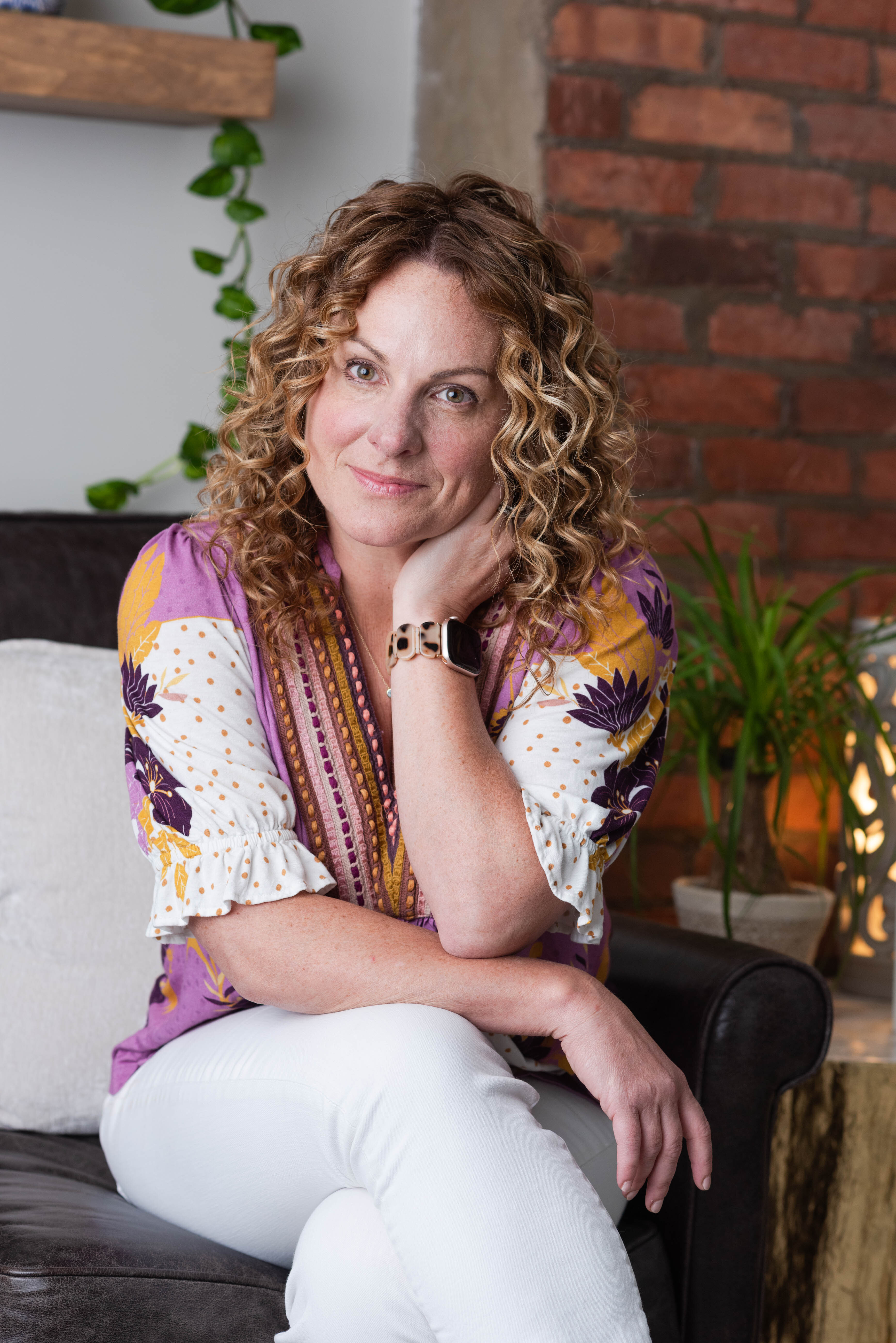 Dr. Melissa Carman at her office at Jennings House Wellness Center