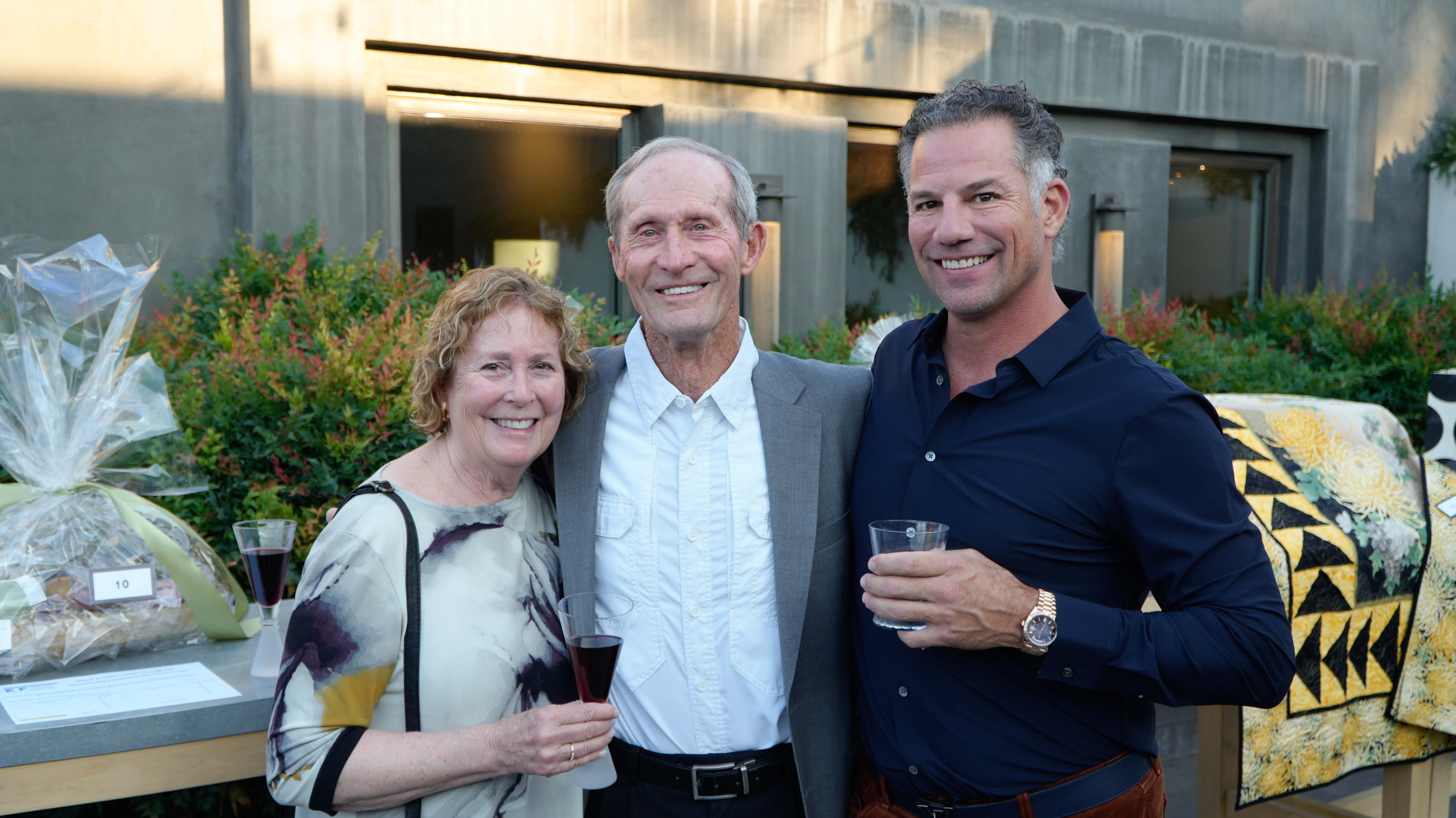 Paul and Karen Cornwell with Tony Bruno