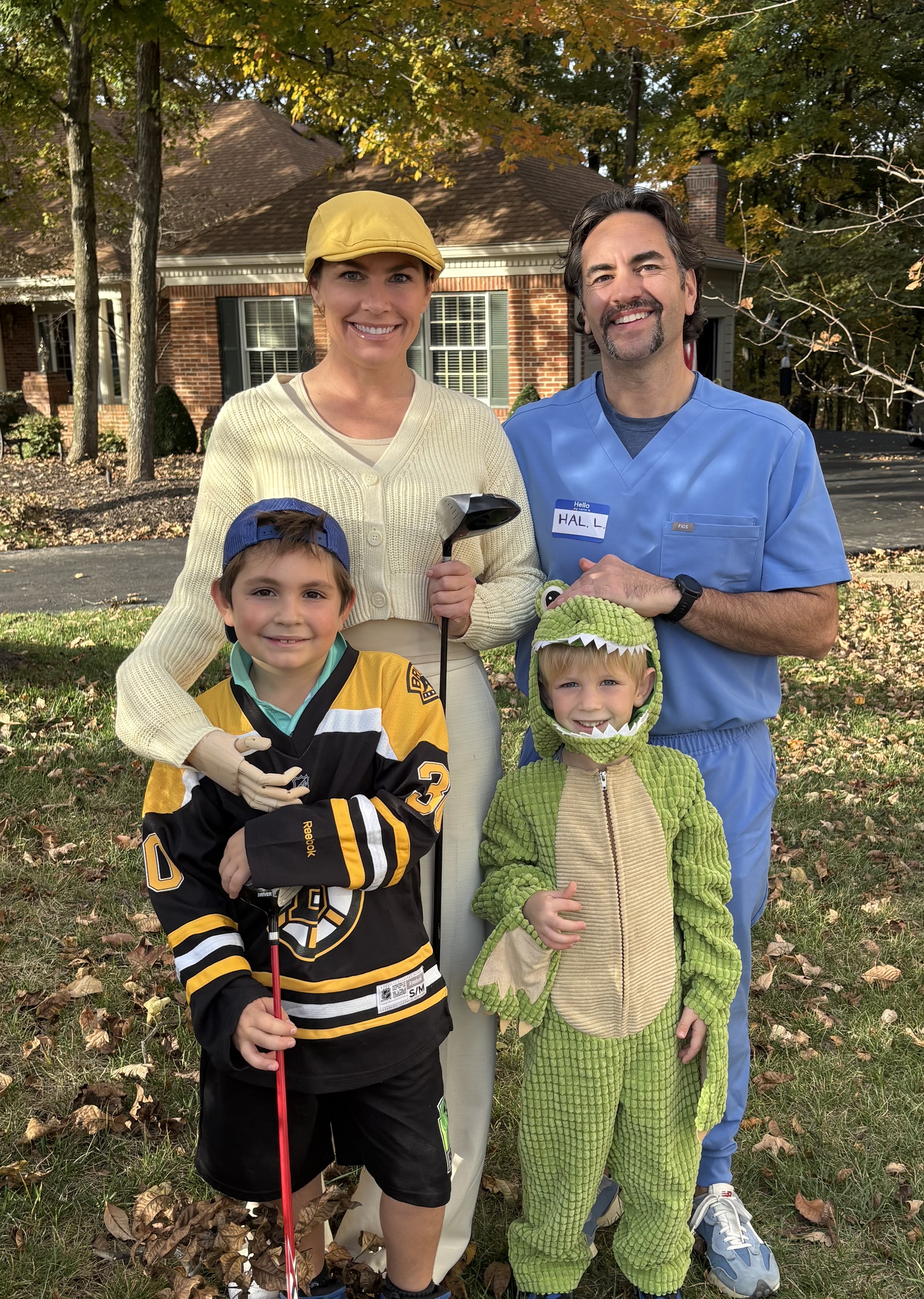 The Happy Gilmore themed Monestero Crew