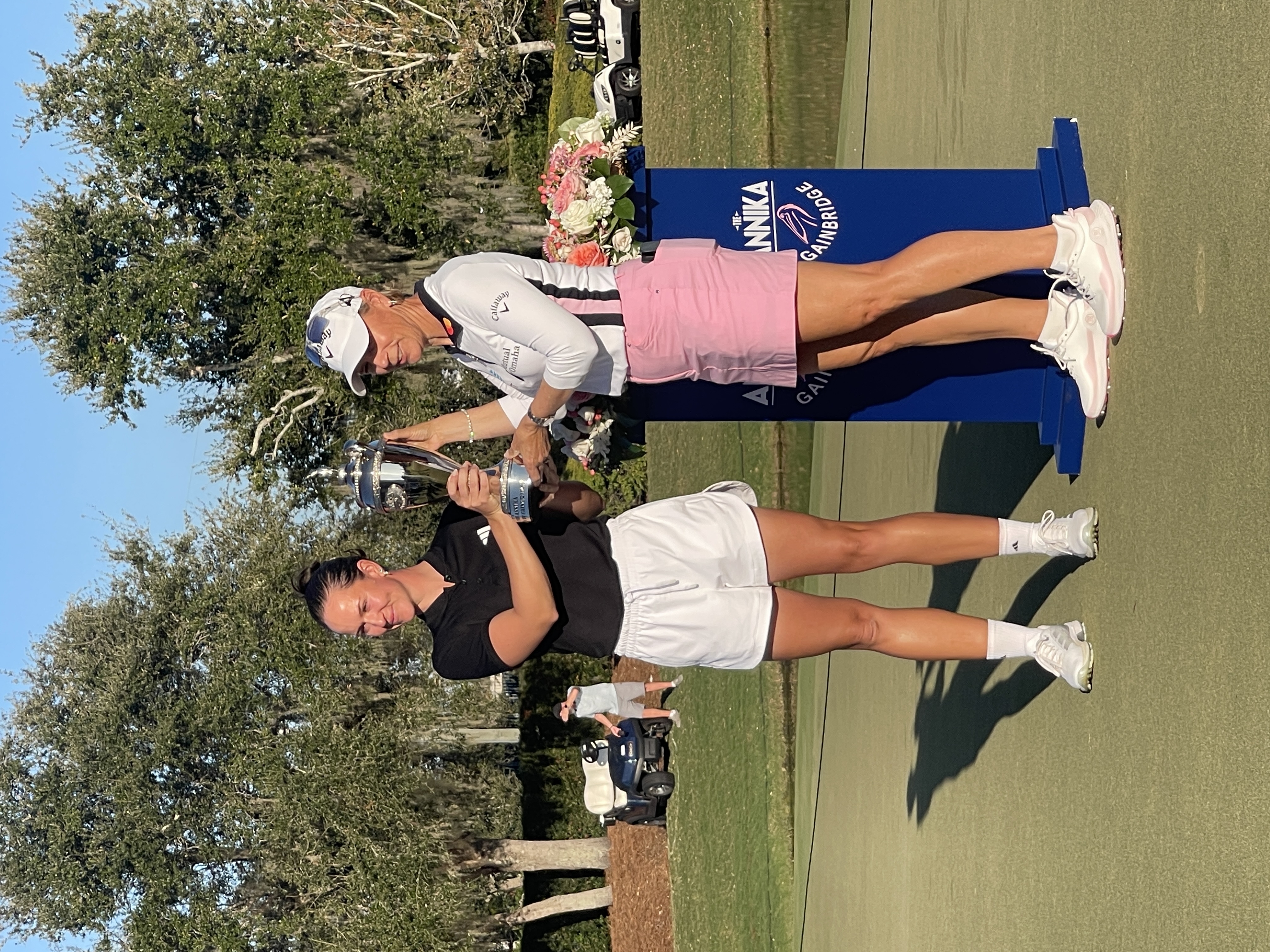 Linn Grant and Annika Sorenstam