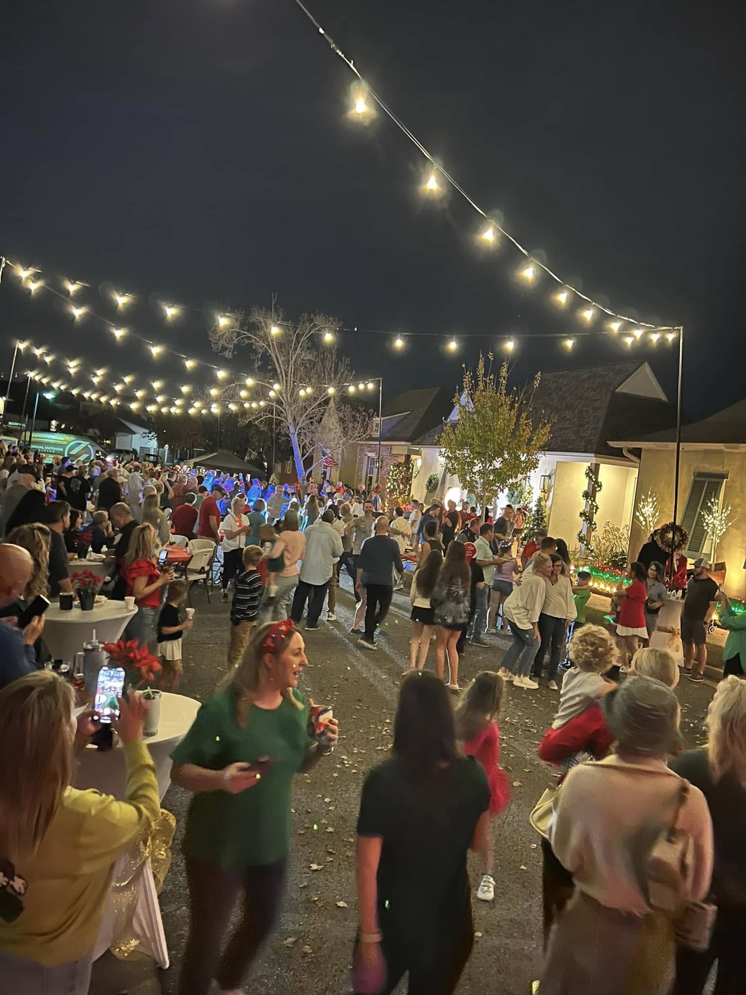 The Sugar Mill Pond Hallmark Christmas event was full of holiday cheer, fun activities, and so much good food from the neighborhood potluck.