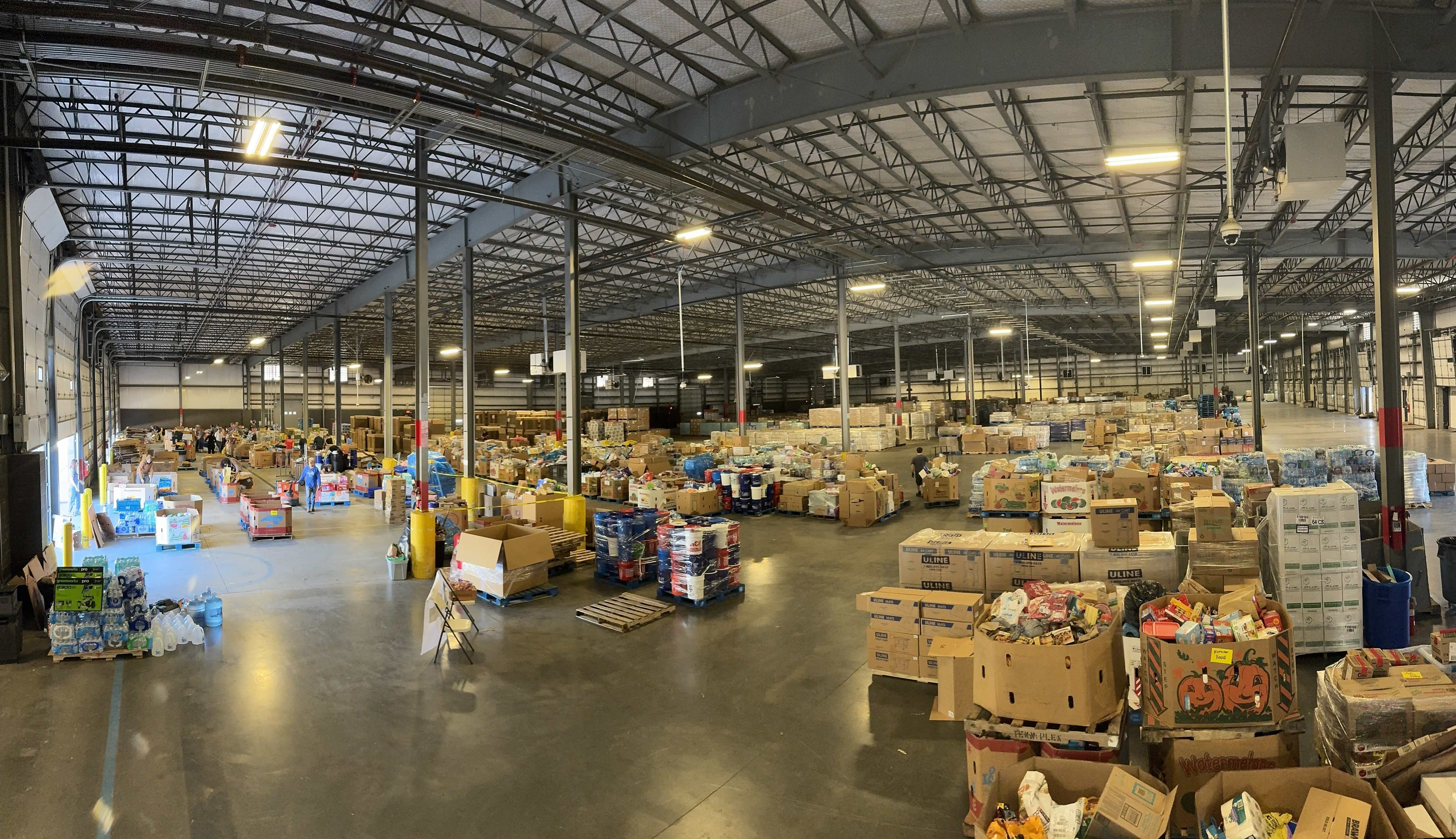 The warehouse today off Airport Road.