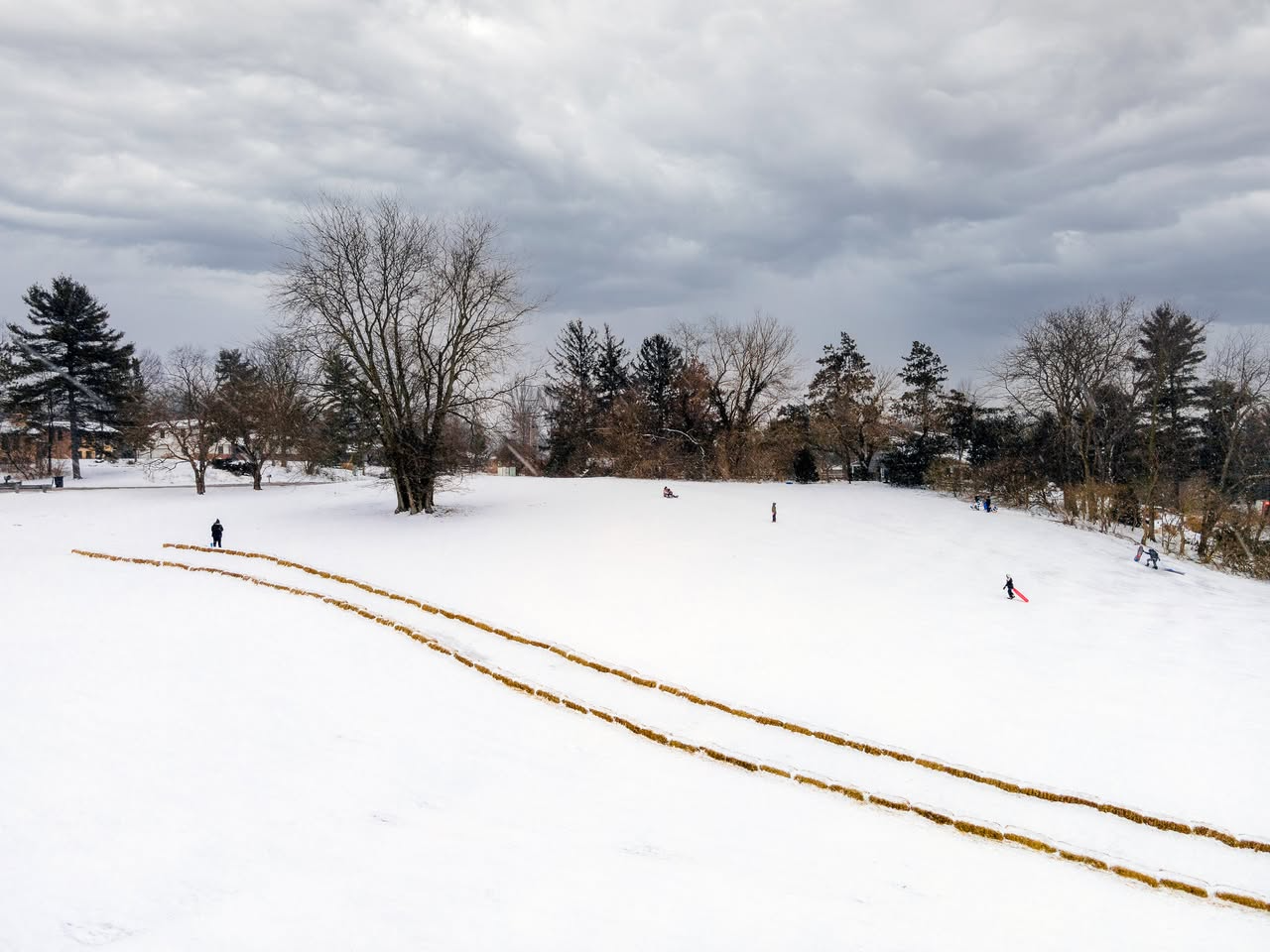 Scioto Park Sledding Hill.
