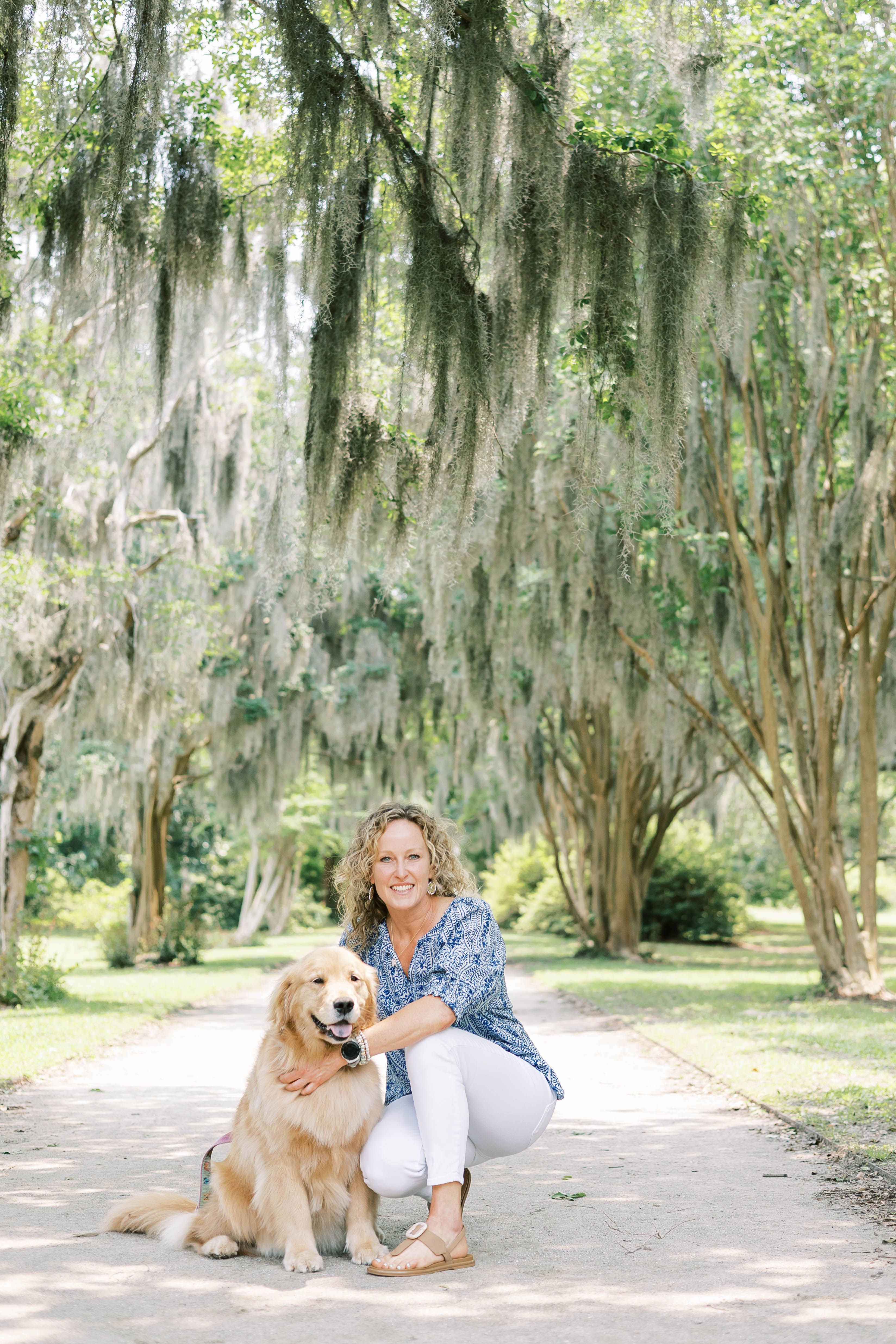 Catherine with Lucey