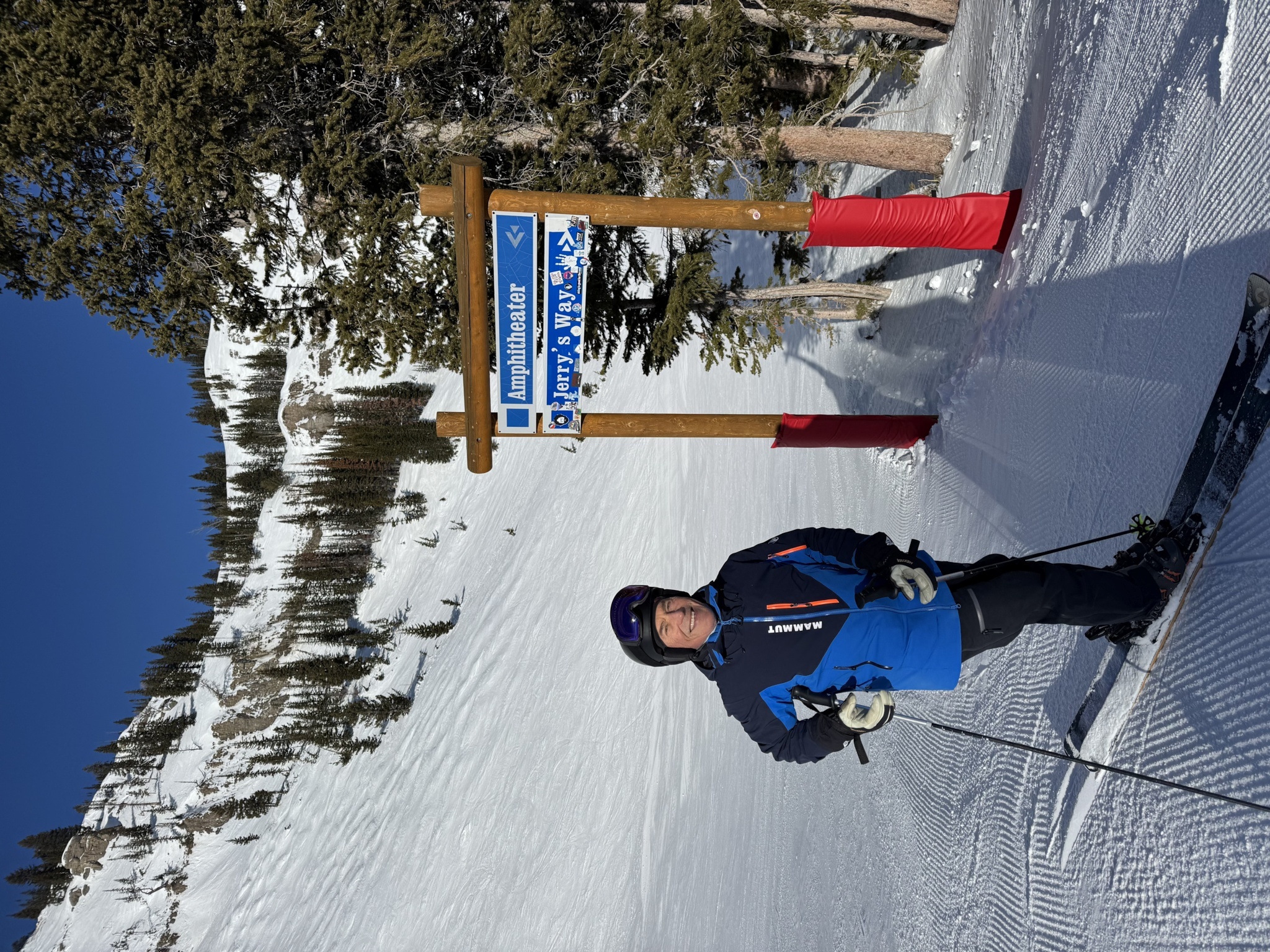 Jerry Blann at Jerry's run - Jackson Hole