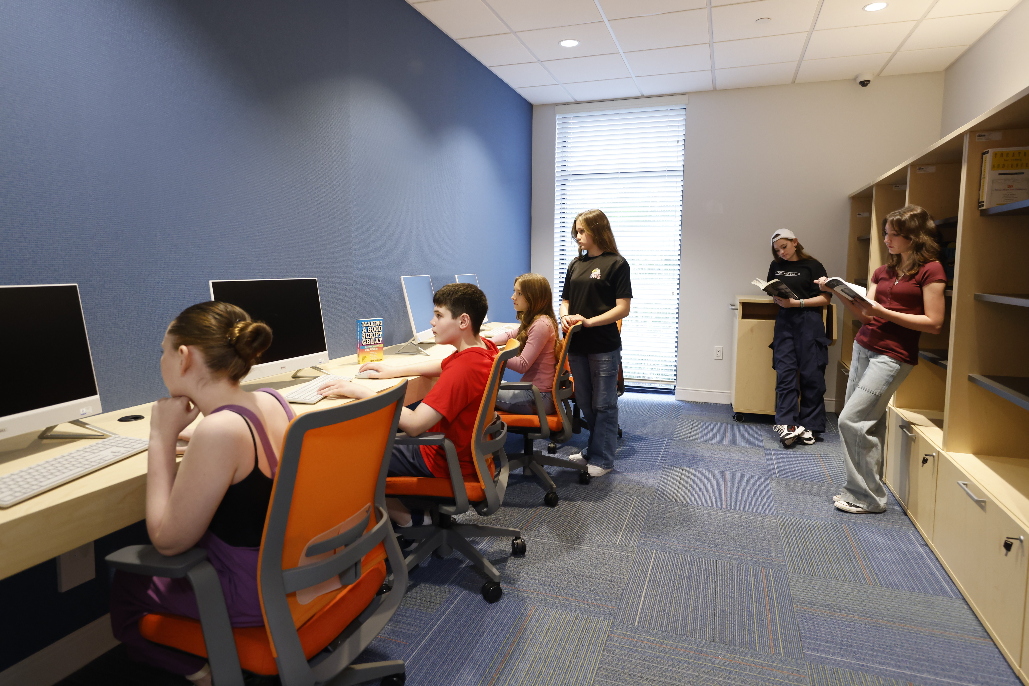 Computer lab & library