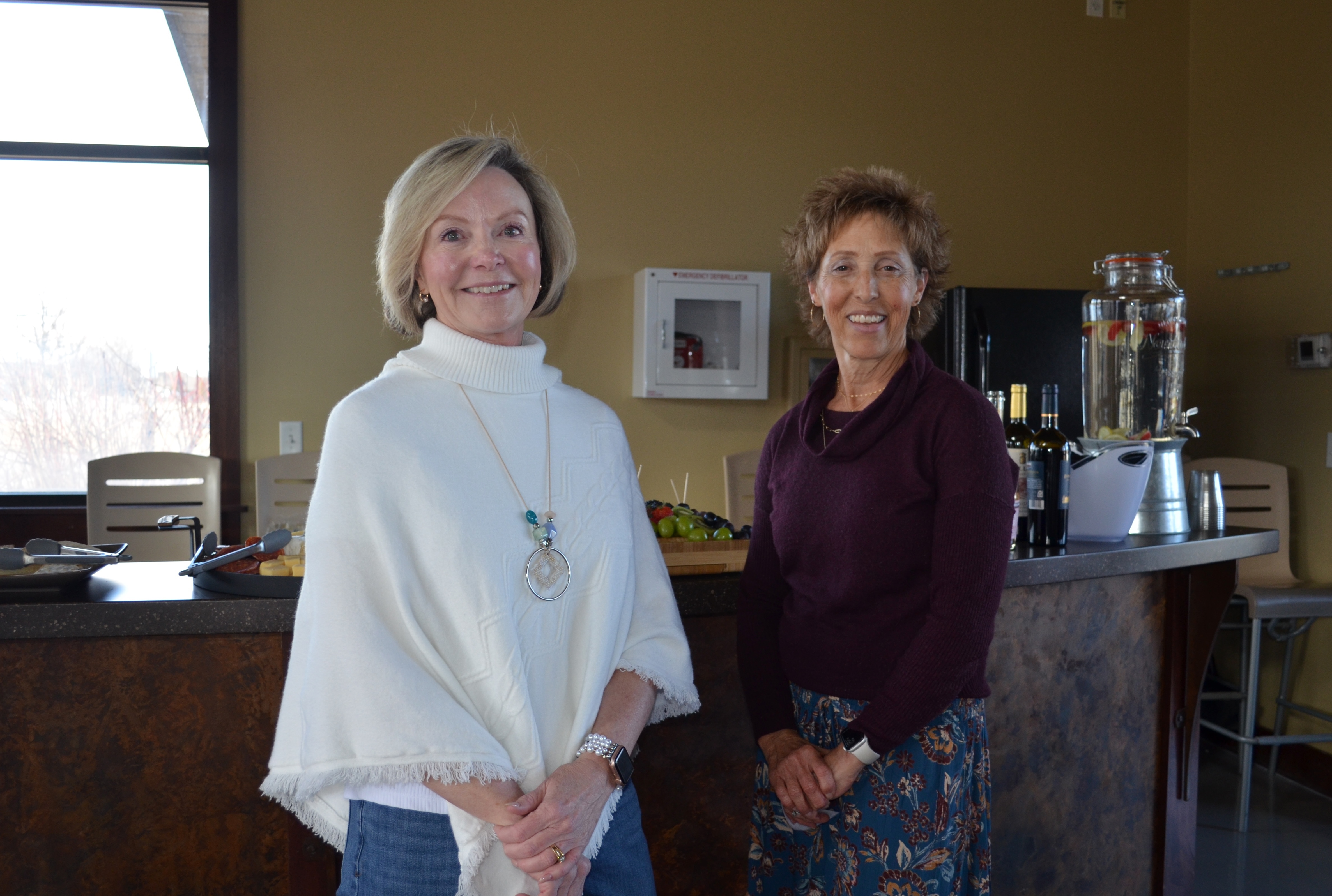 Sandy McMillen and DeAnna McDaniel at the Noble Women Connect event