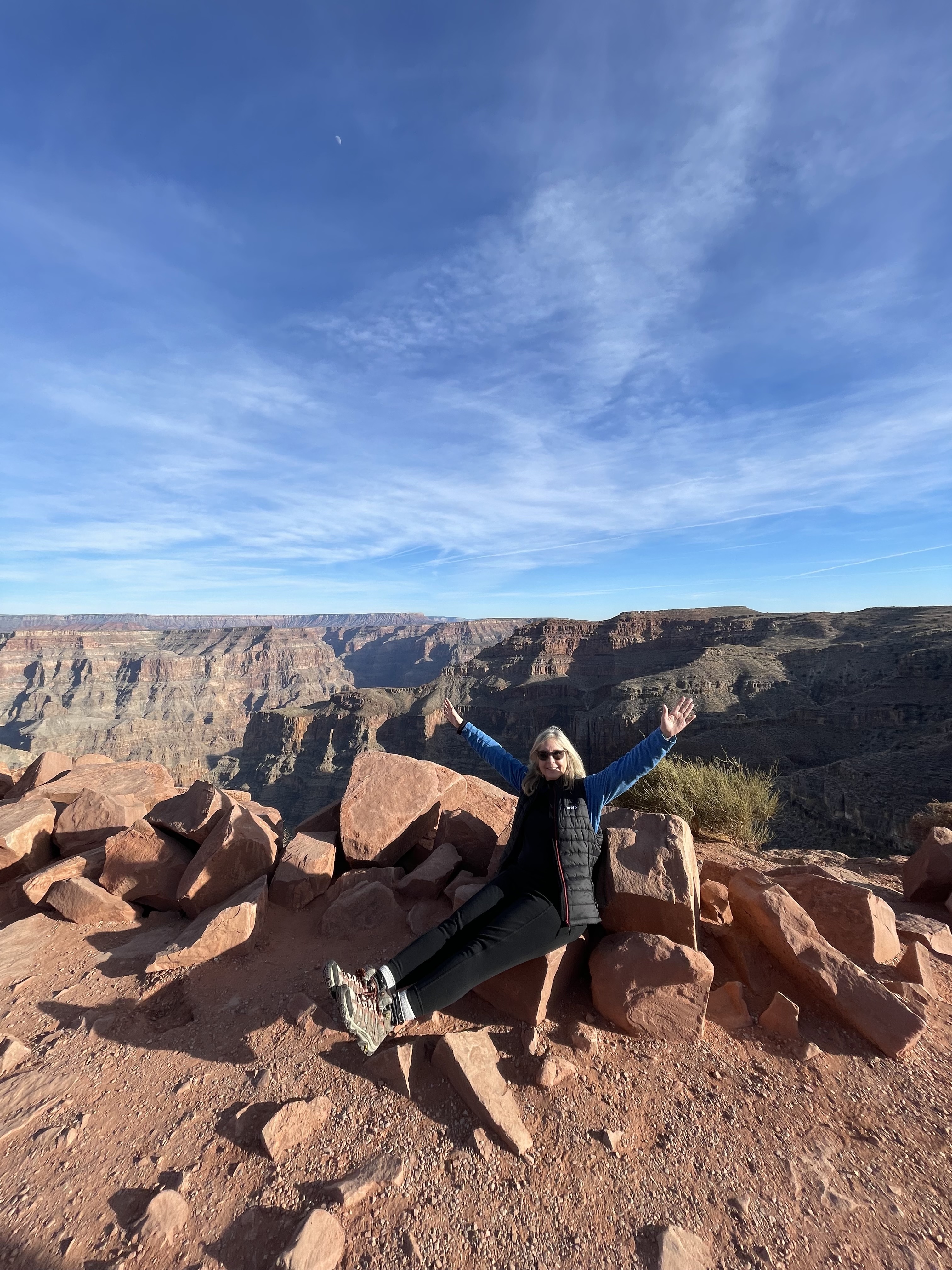 Liz Kitzel at the Grand Canyon