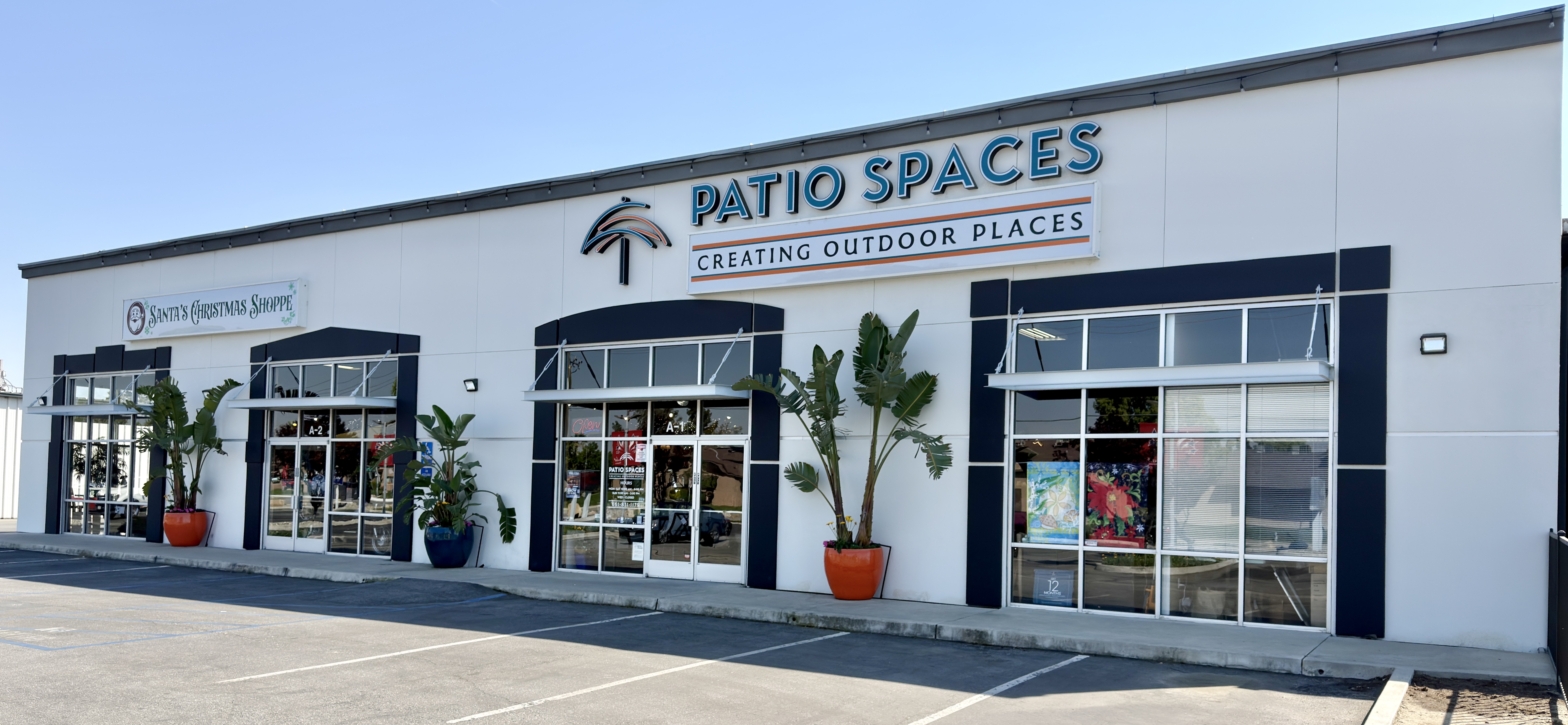Patio Spaces store on White Lane