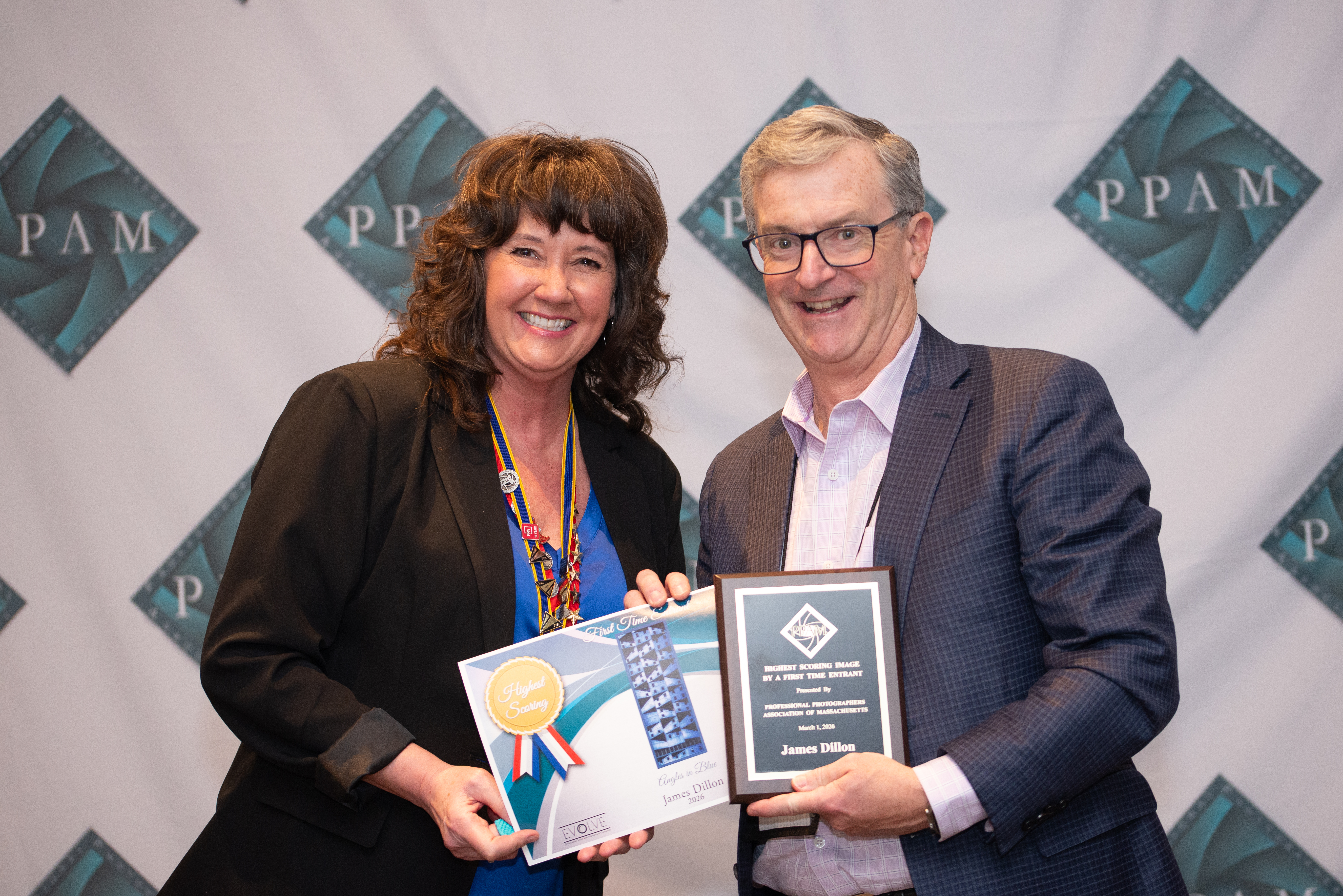 James Dillon at the PPAM EVOLVE awards ceremony, February 2025.Photo by Leah Ramuglia Photography