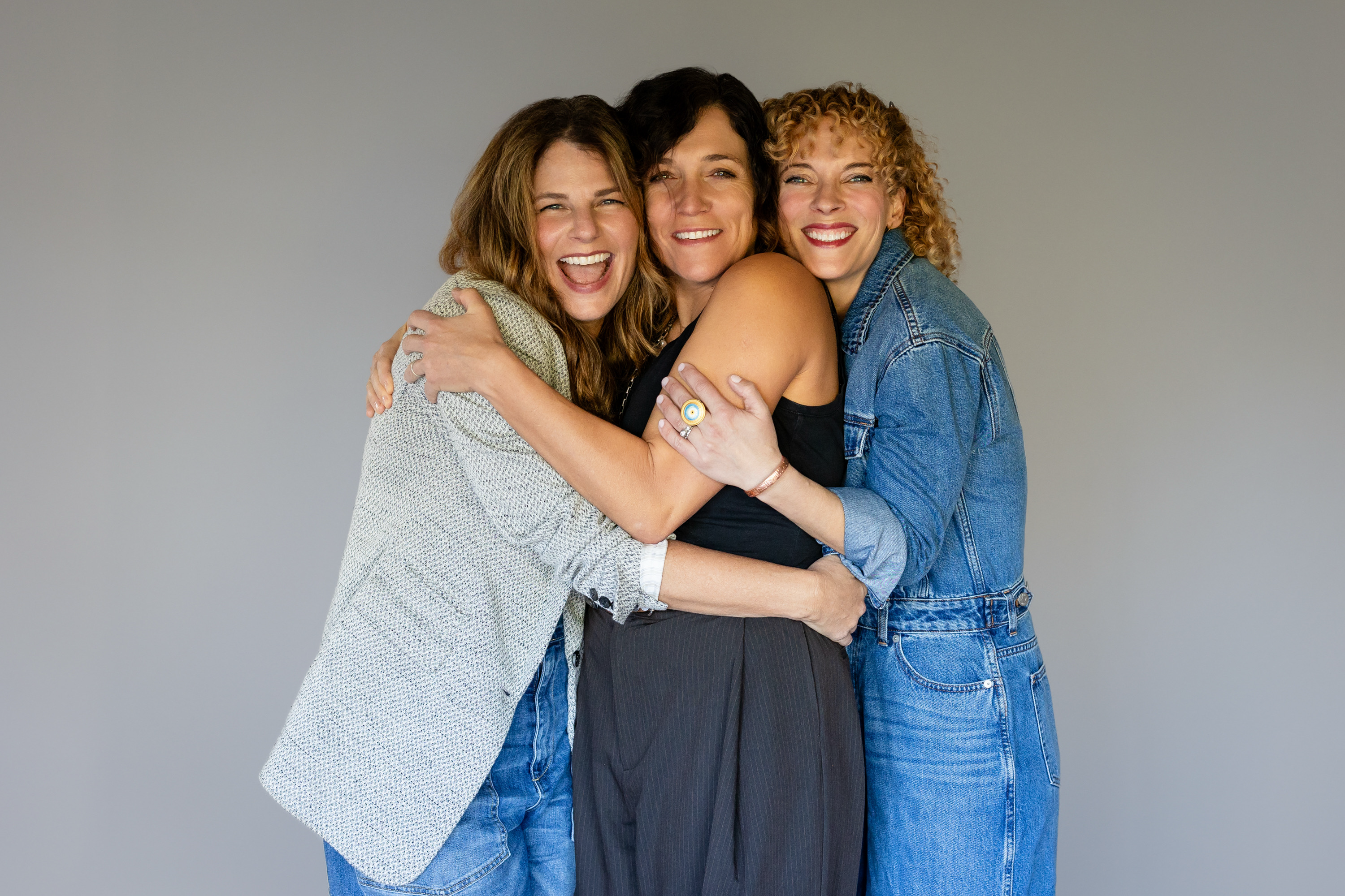 Producer Lulu Braunstein (left), Creator Carrie Vanhouten, and Director Lisa Anne Morrison, the founders of “The Menopause Monologues.” Photo by Juleen Lapporte