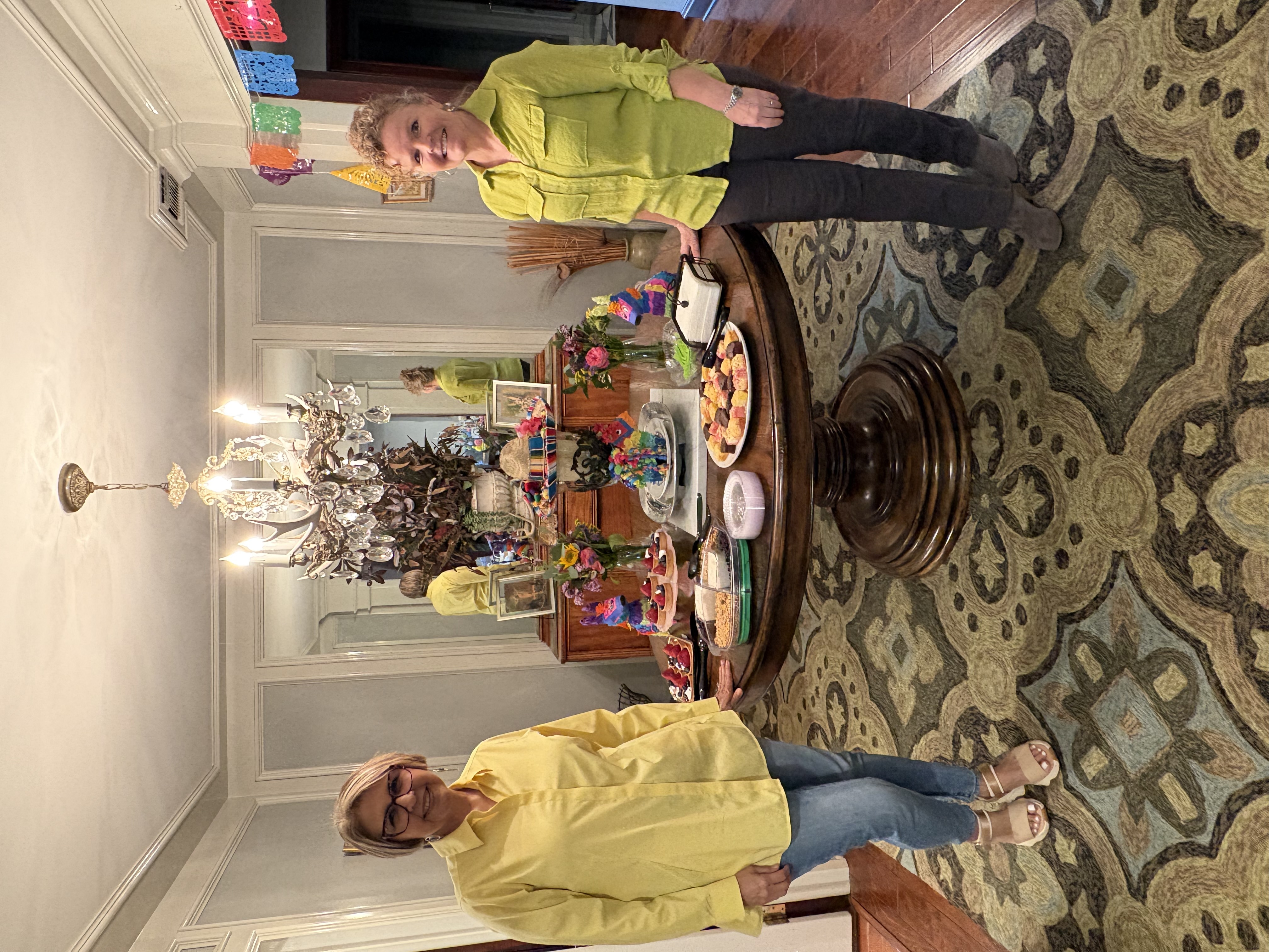 Publisher Rebecca Becker and Hostess Lori Fanning