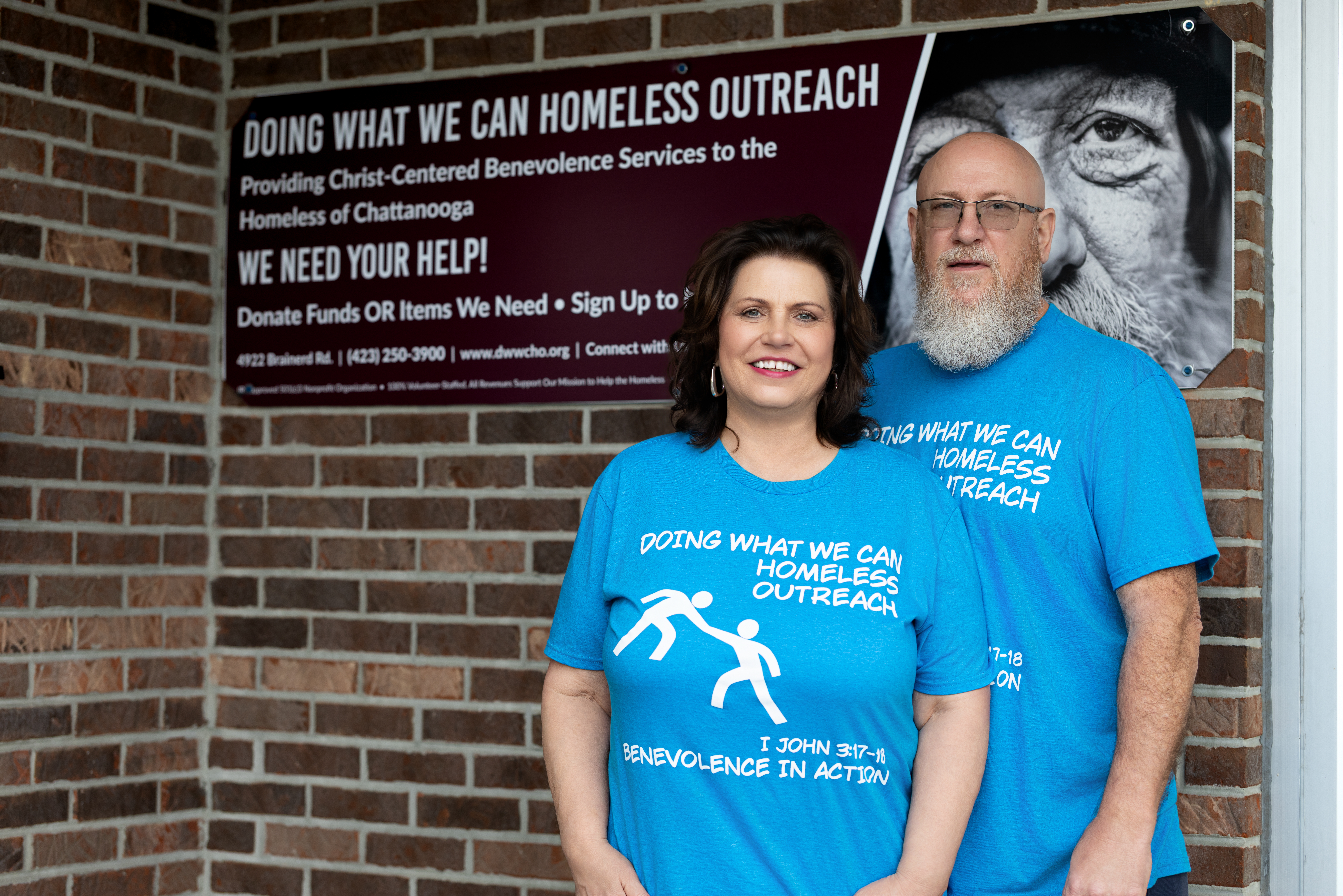 Wyndi White, Executive Director and Co-Founder and Jerry Gorsuch, Volunteer President and Co-Founder