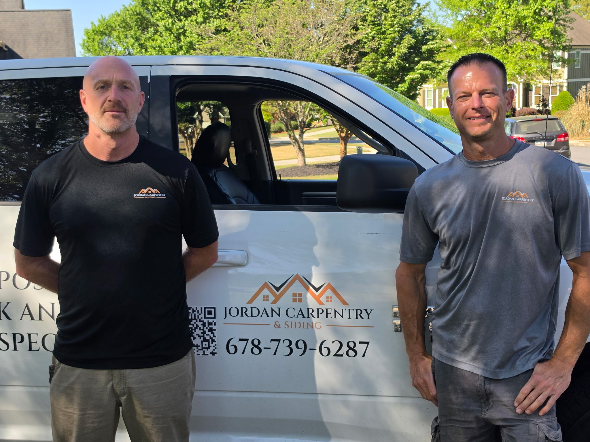 Owner Kelly Jordan with Daniel Lake