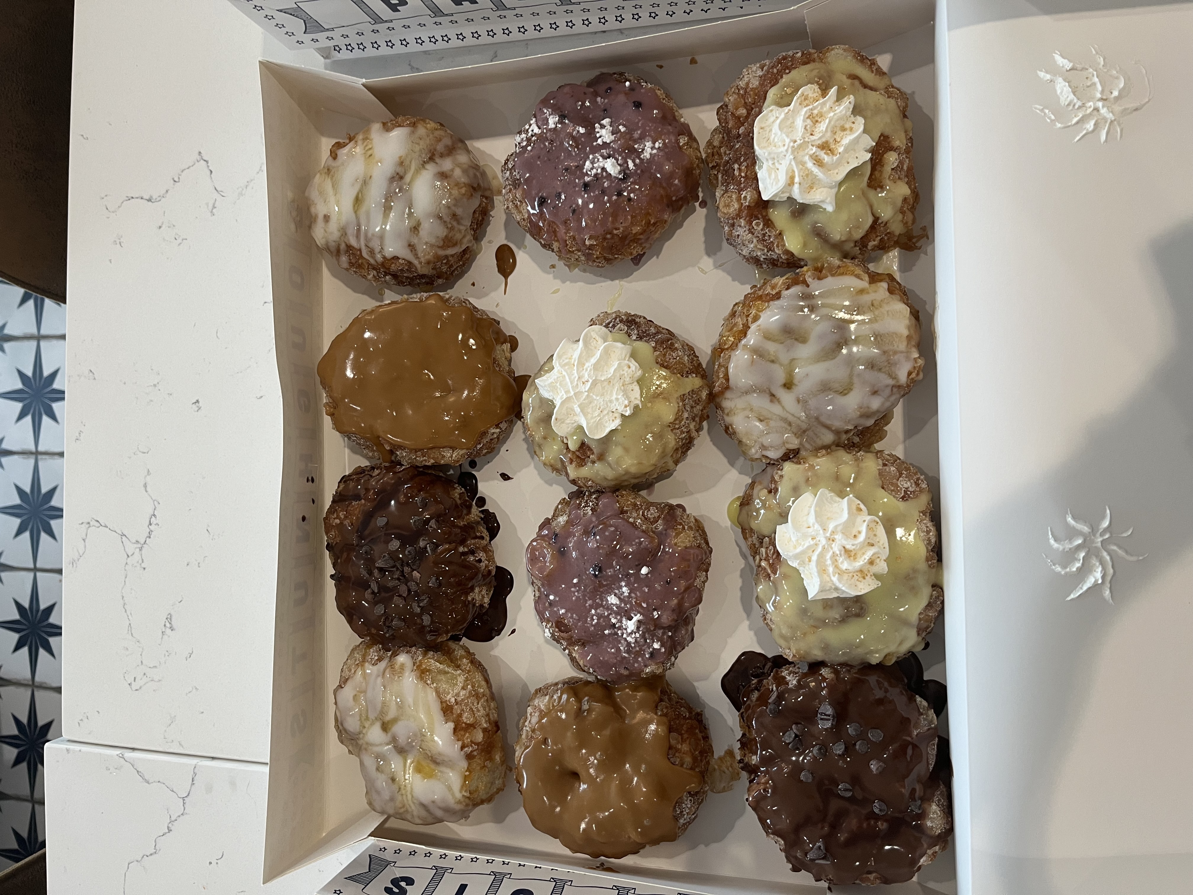 Parlor's delicious layered doughnuts.