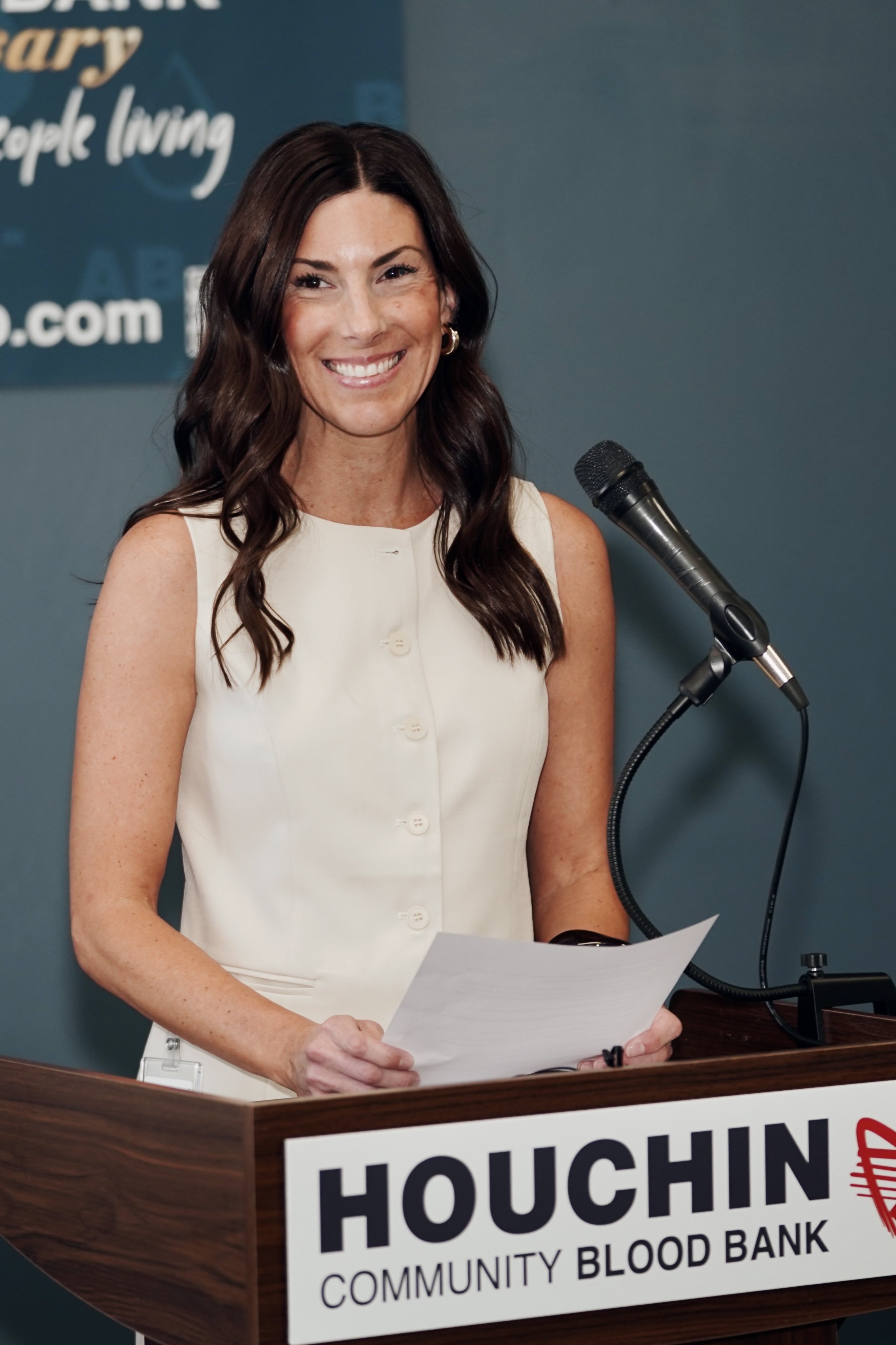 Kristel Pollock, Houchin’s manager of sponsorships & fundraising