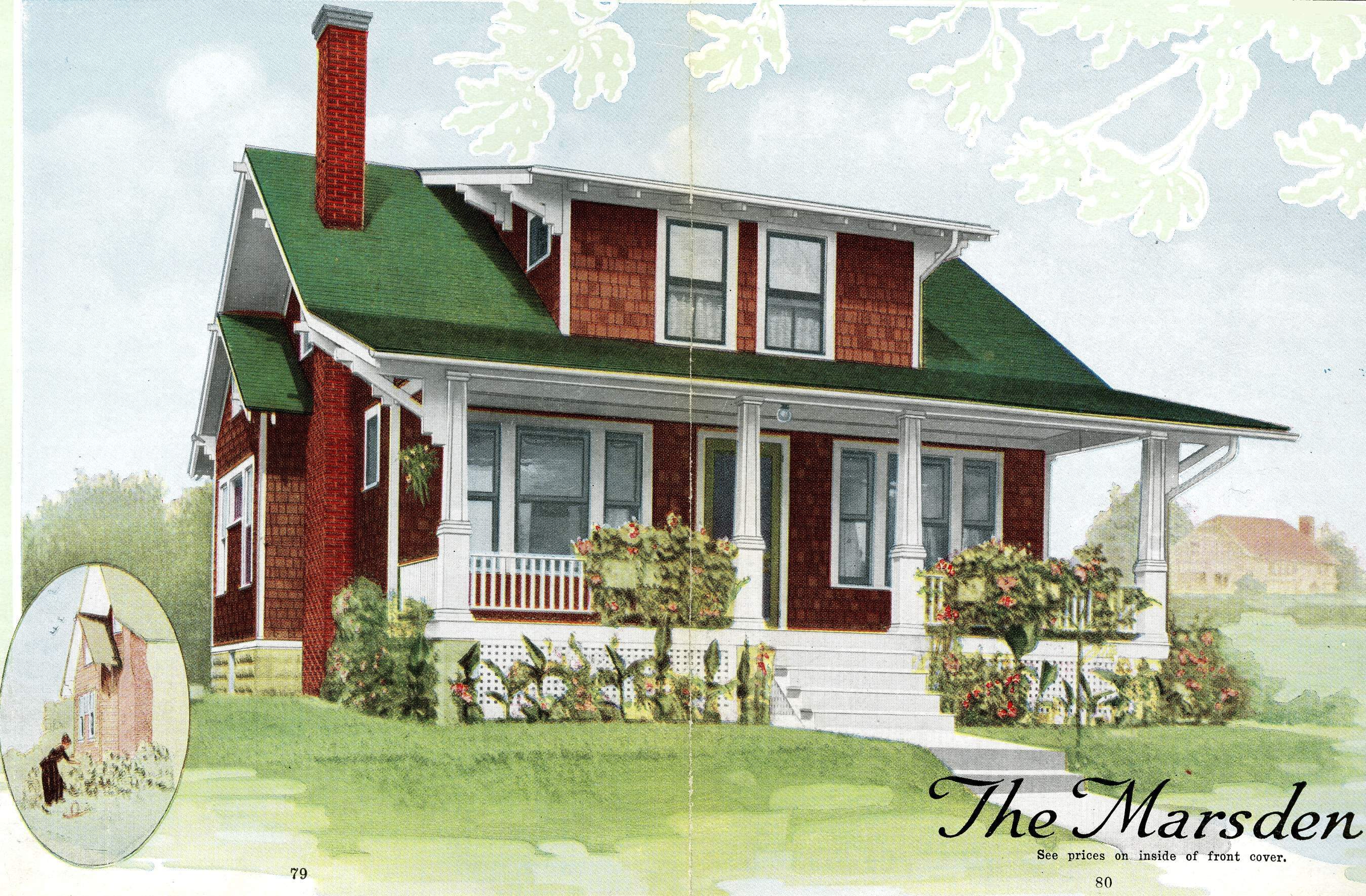 The Marsden model as shown in Aladdin’s 1918 catalog.