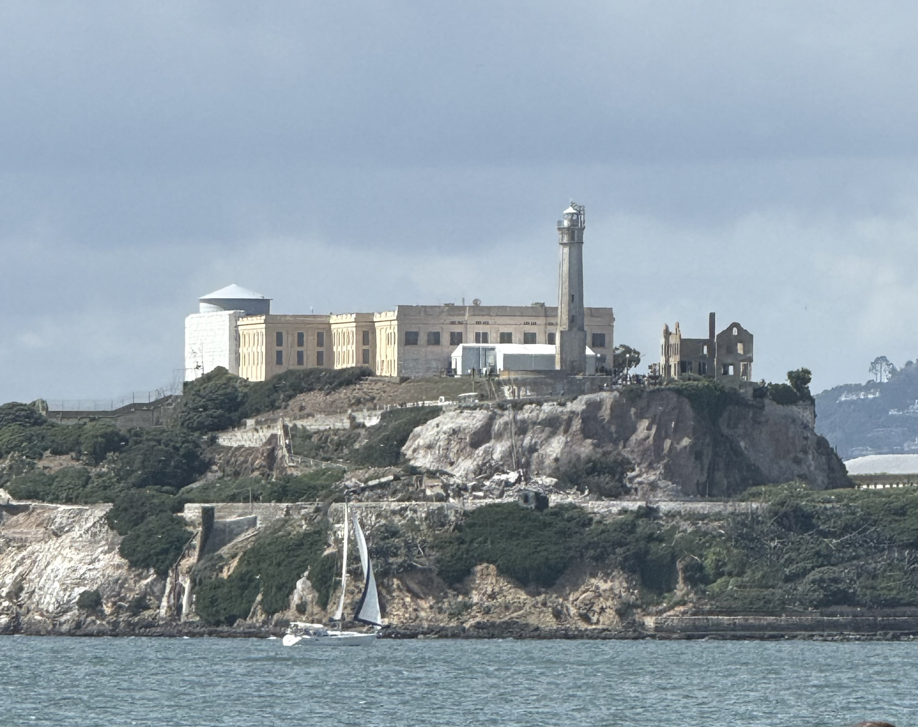 Views of Alcatraz from Pier 39