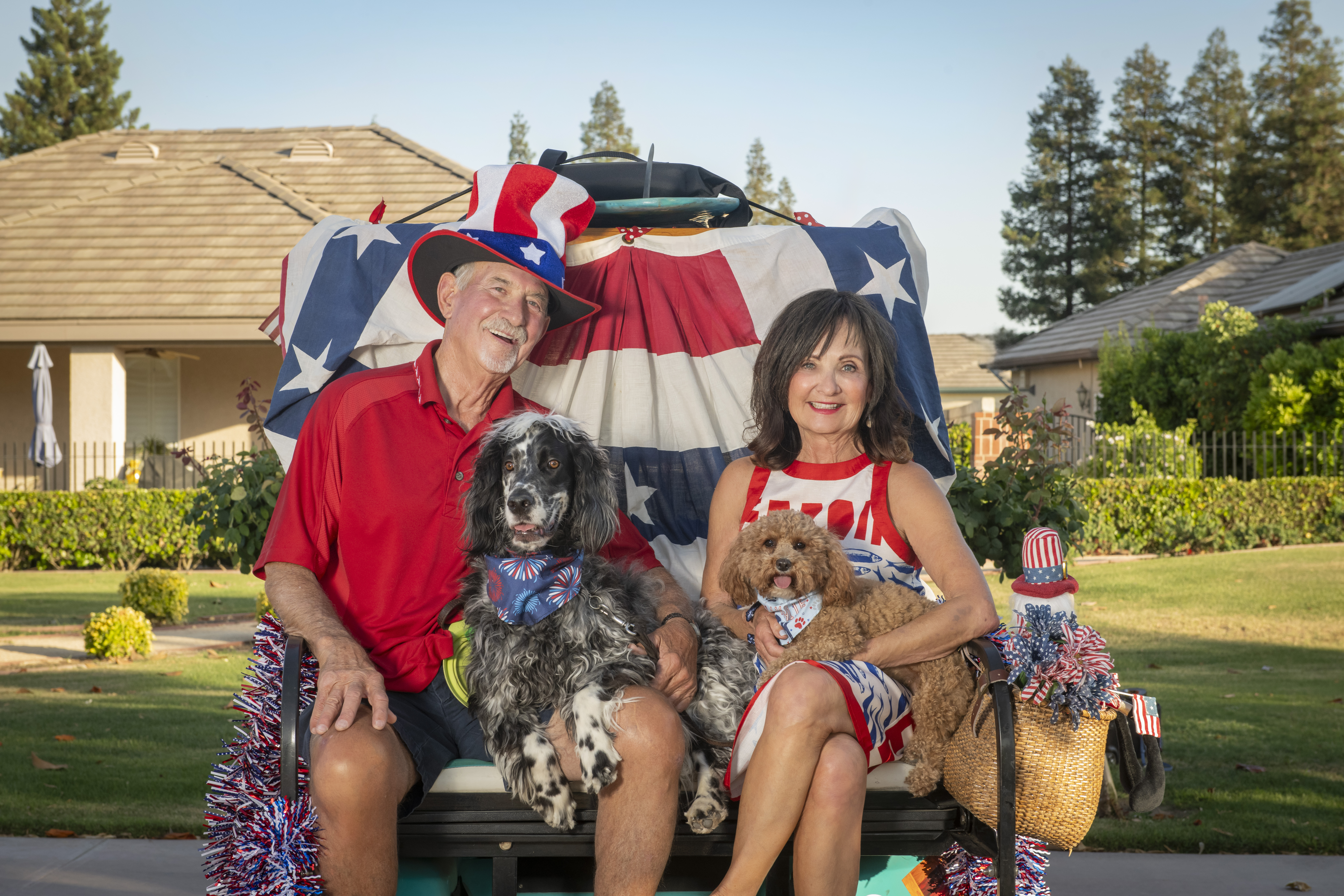 Linda Sullenger, with partner Tim Yaksich