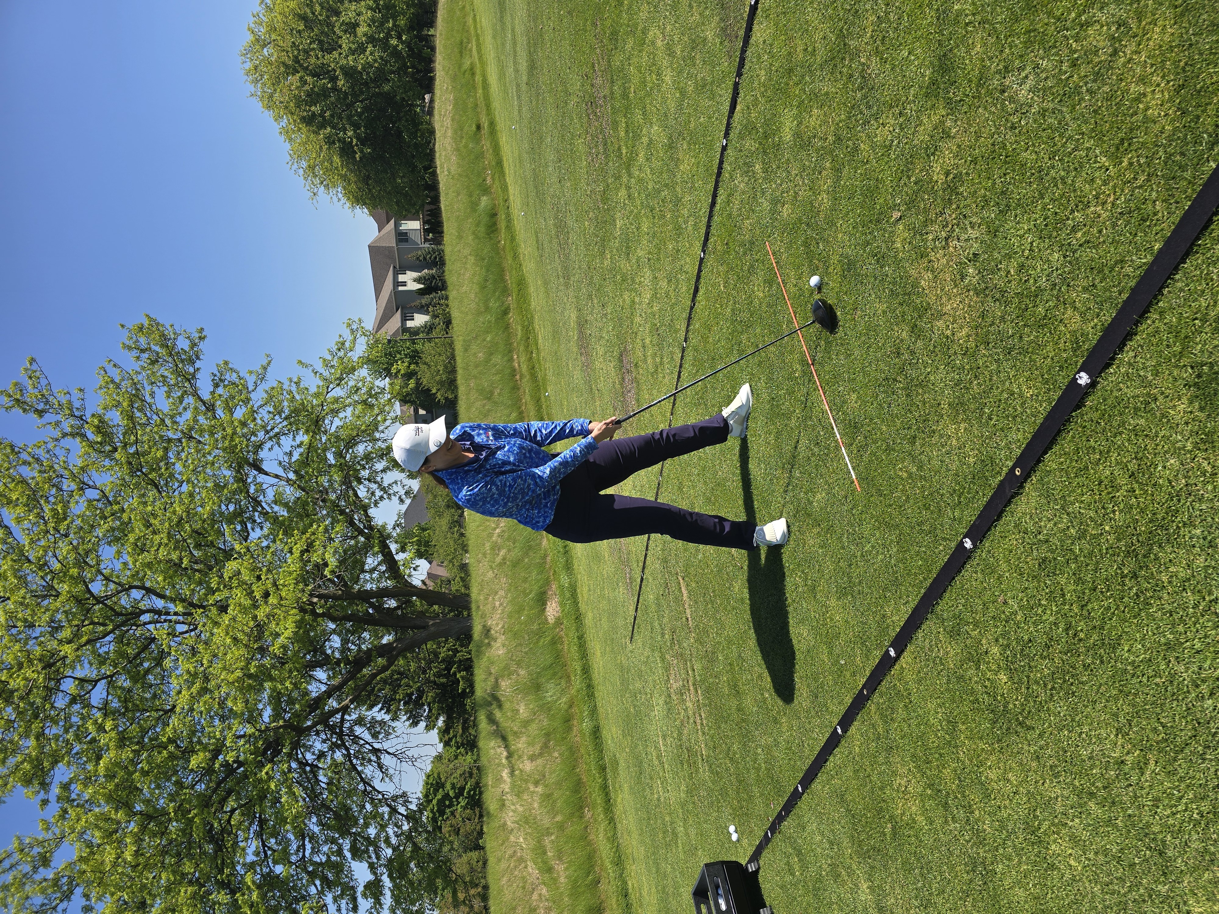 After attending the ladies’ golf kickoff, Jennifer Schneider hit the driving range at White Eagle Golf Club motivated to improve her game.