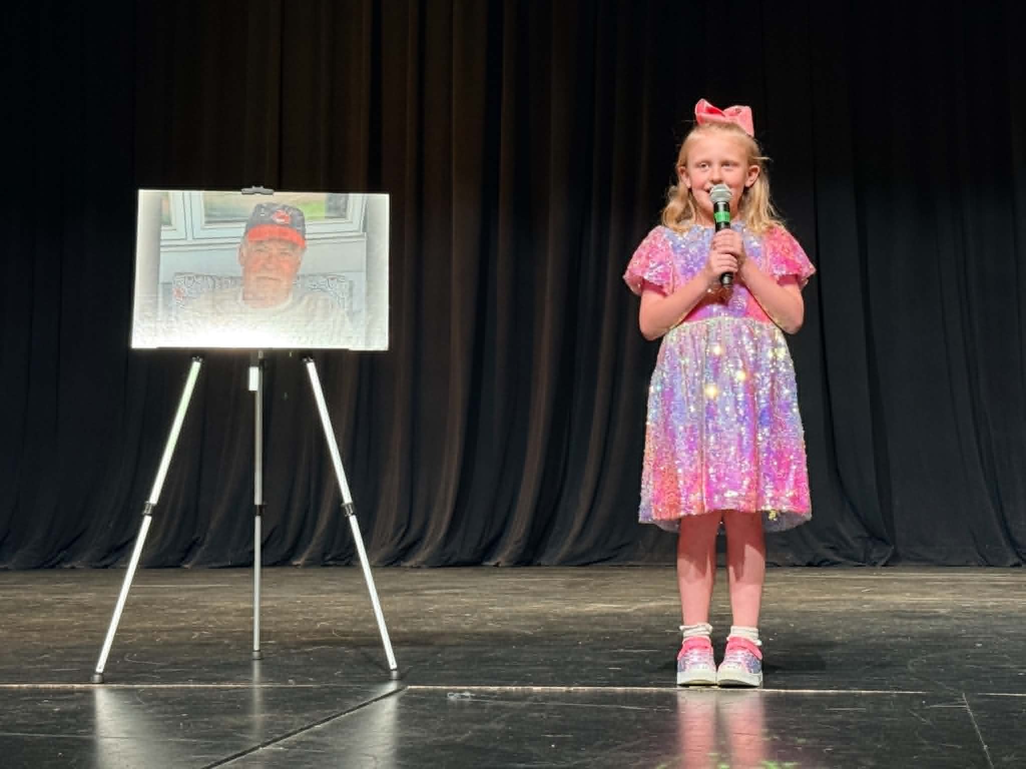Savvy Bauman performs at the 2026 Fouse Variety Show.
