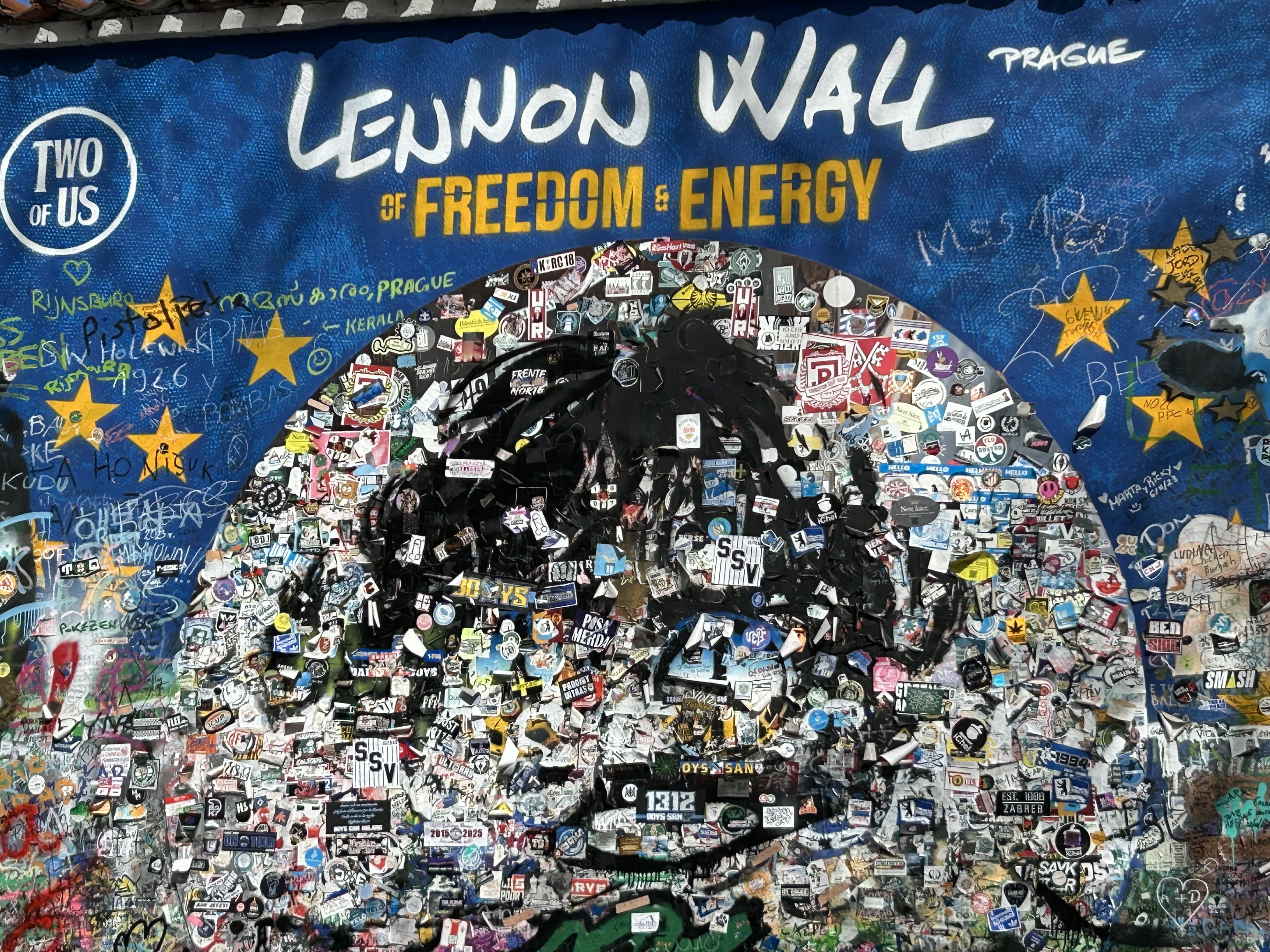 Peace Wall in Prague