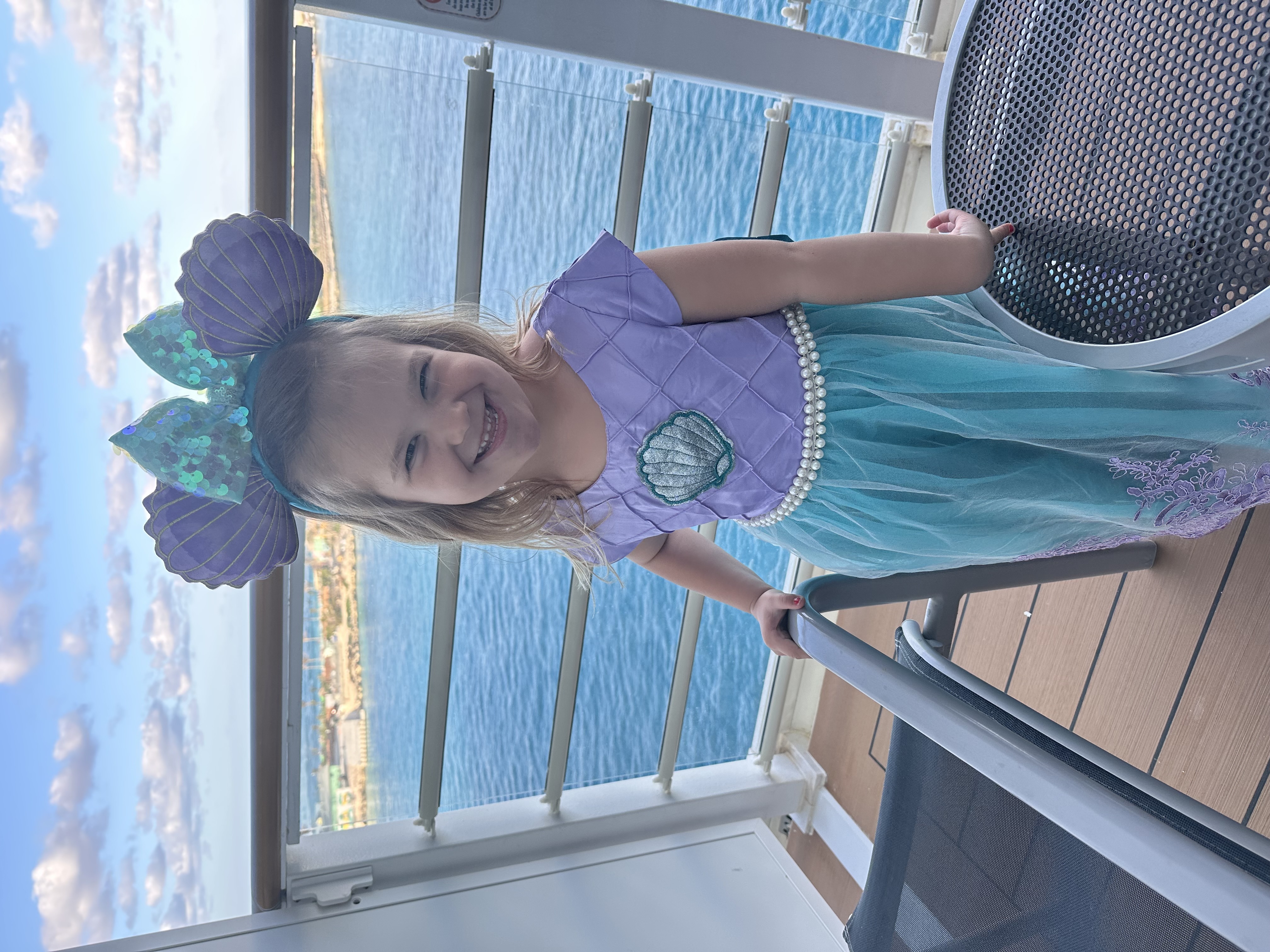 Happy 5th Birthday to our Coco bean, Caroline McClure (The Highlands) on July 29 ~Mom, Dad and Teddy