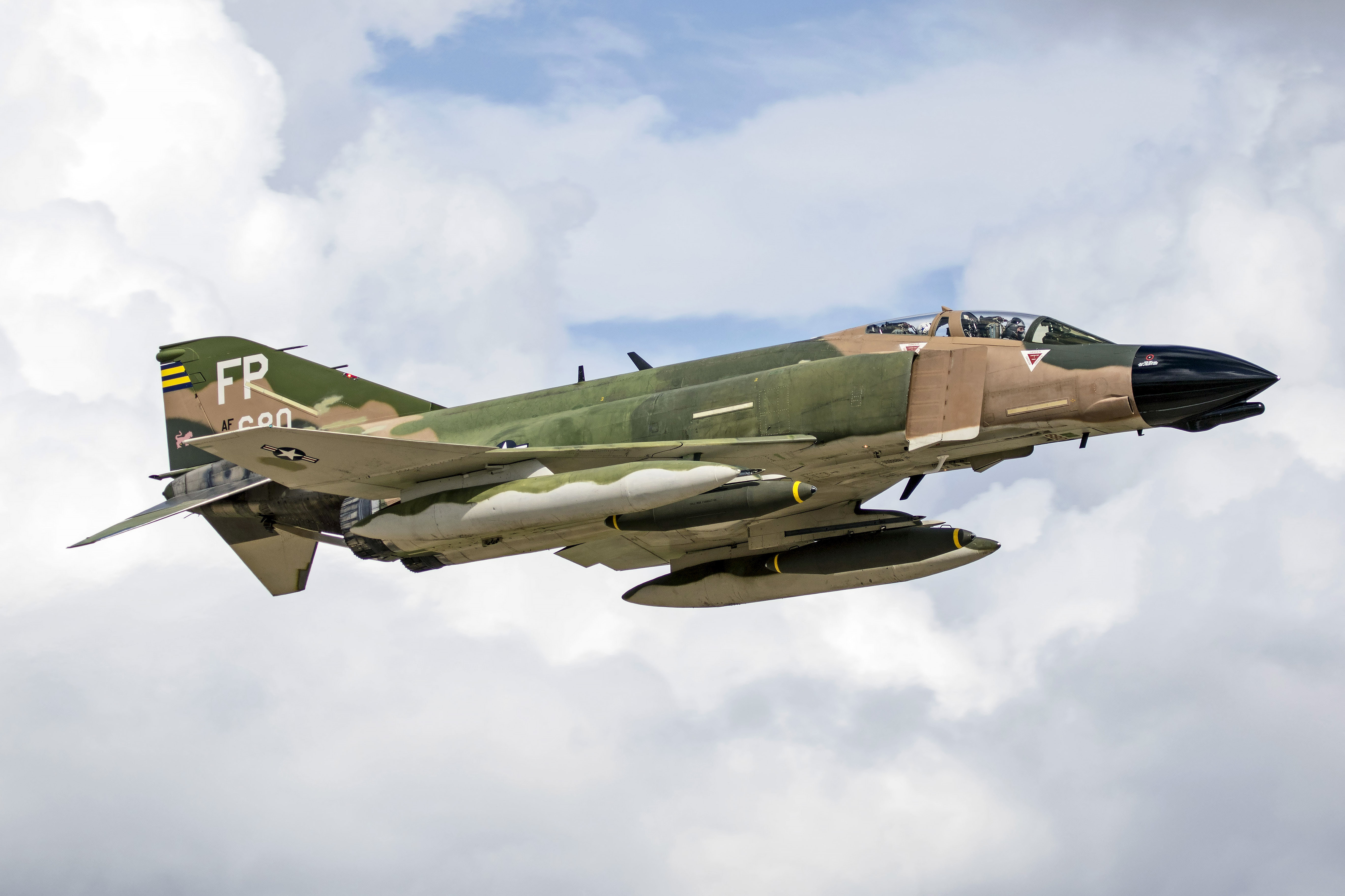 There is only one F-4D Phantom flying in North America.