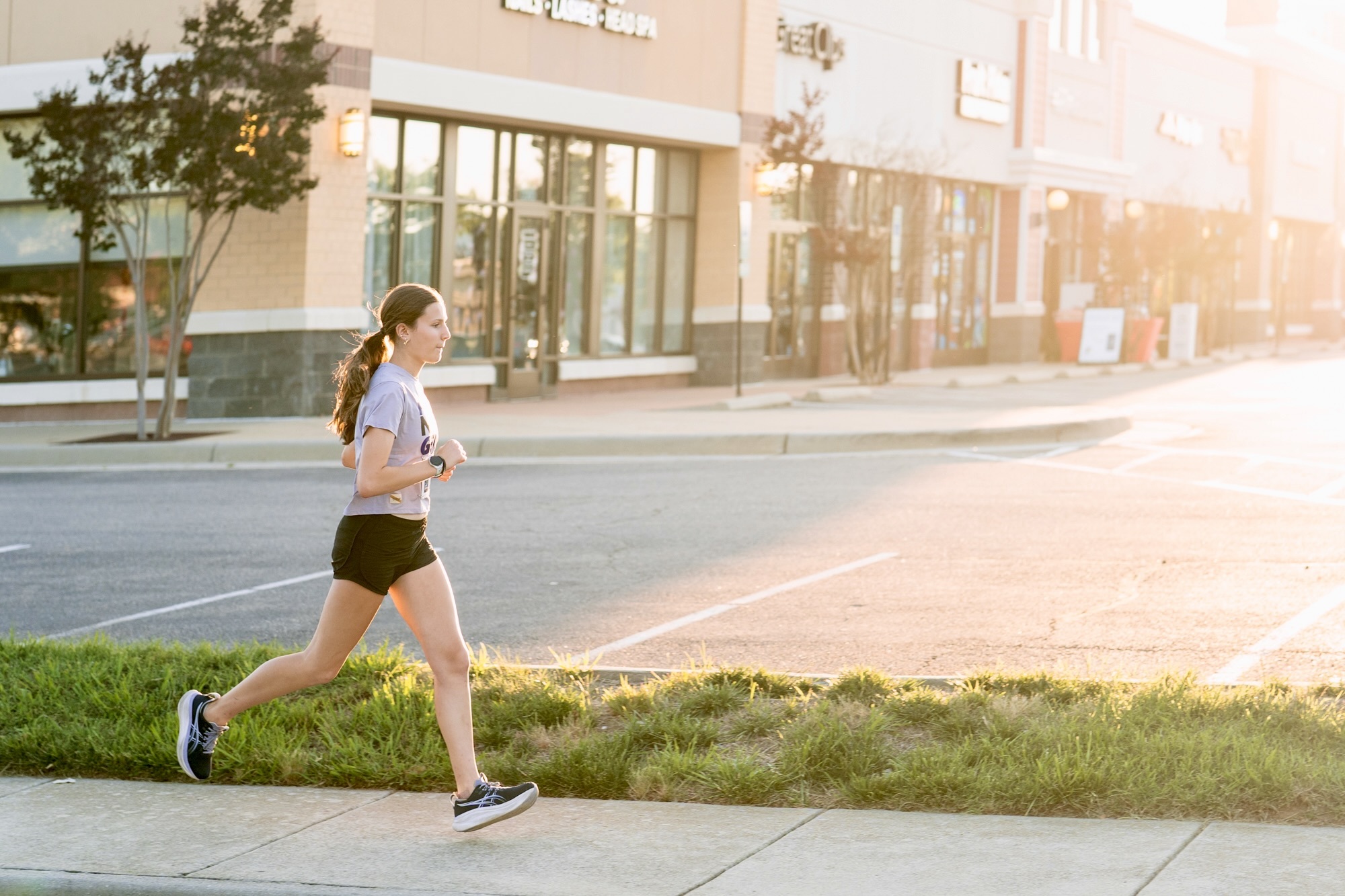 As a distance runner, Heidi spends countless hours training