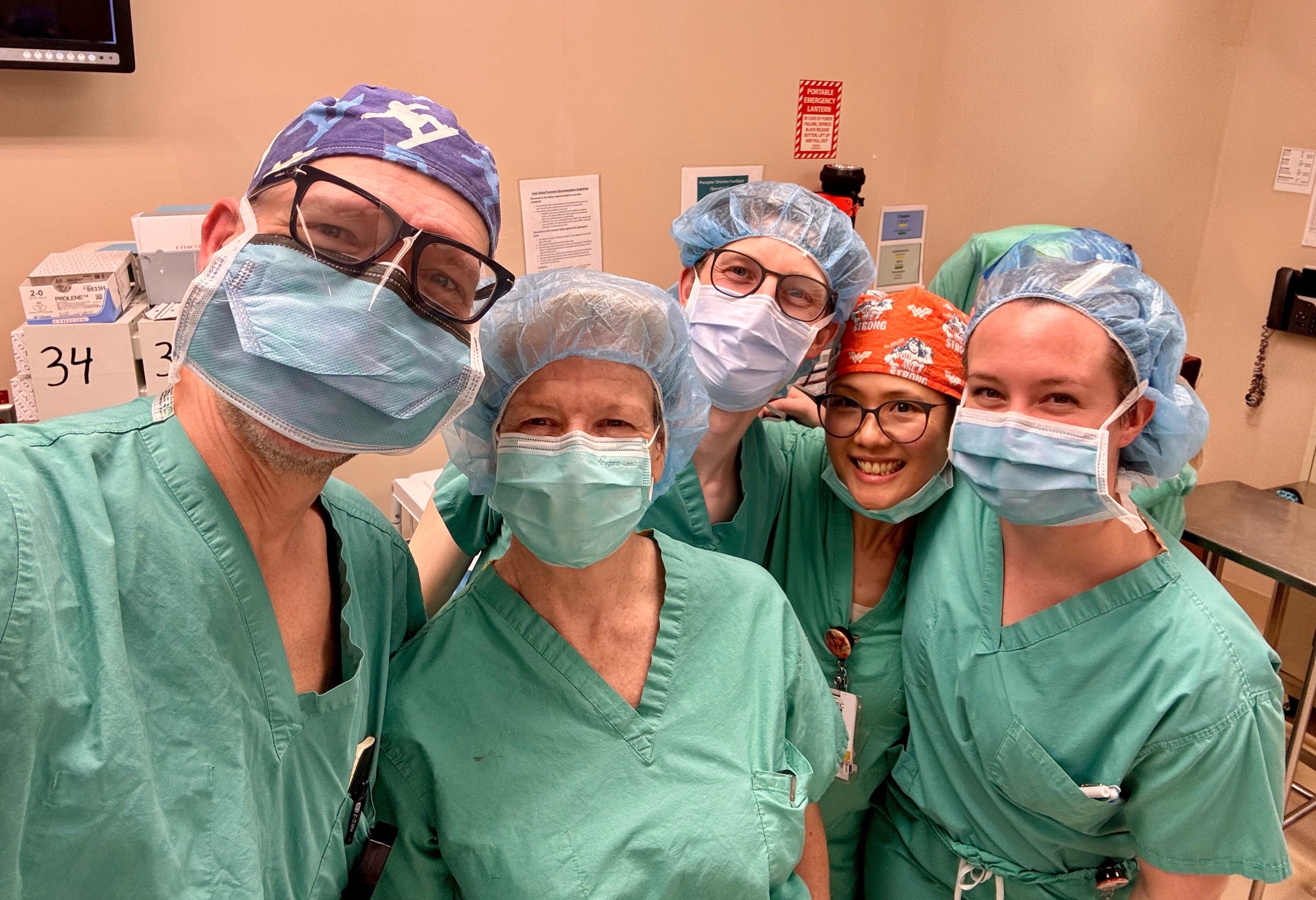 Dr. Karlsson and his team.