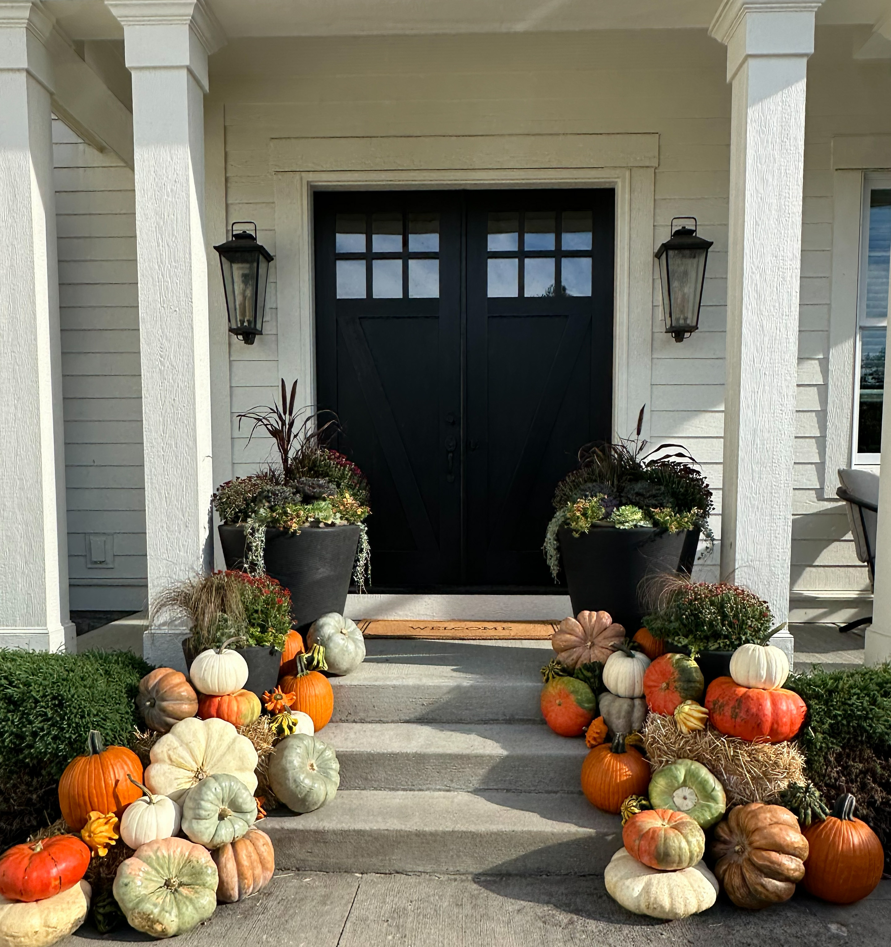 Porch Pumpkinscapes