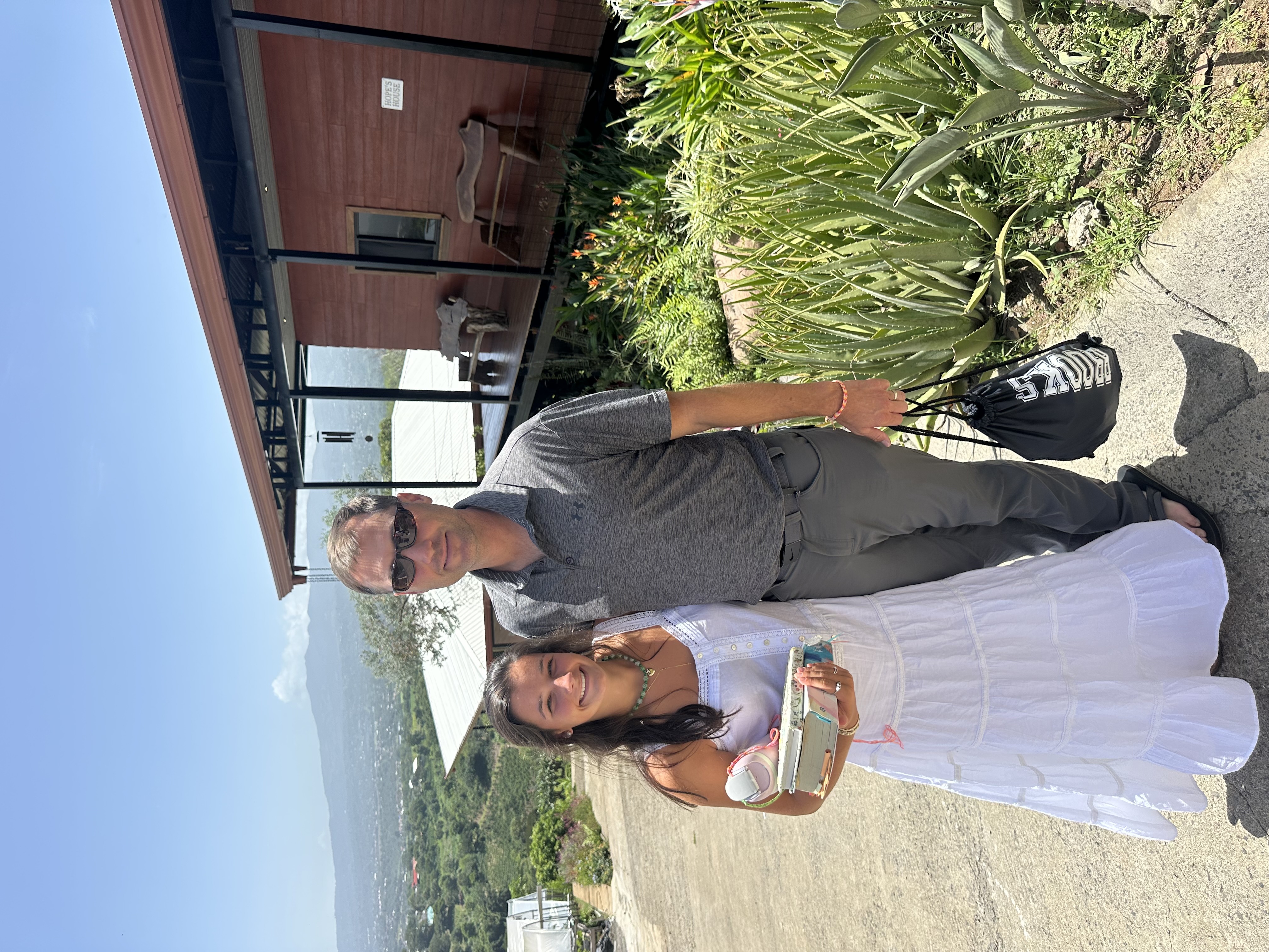 Mary Mason & Mason Bennett in Costa Rica for Rice and Beans ministry with OU-UMC