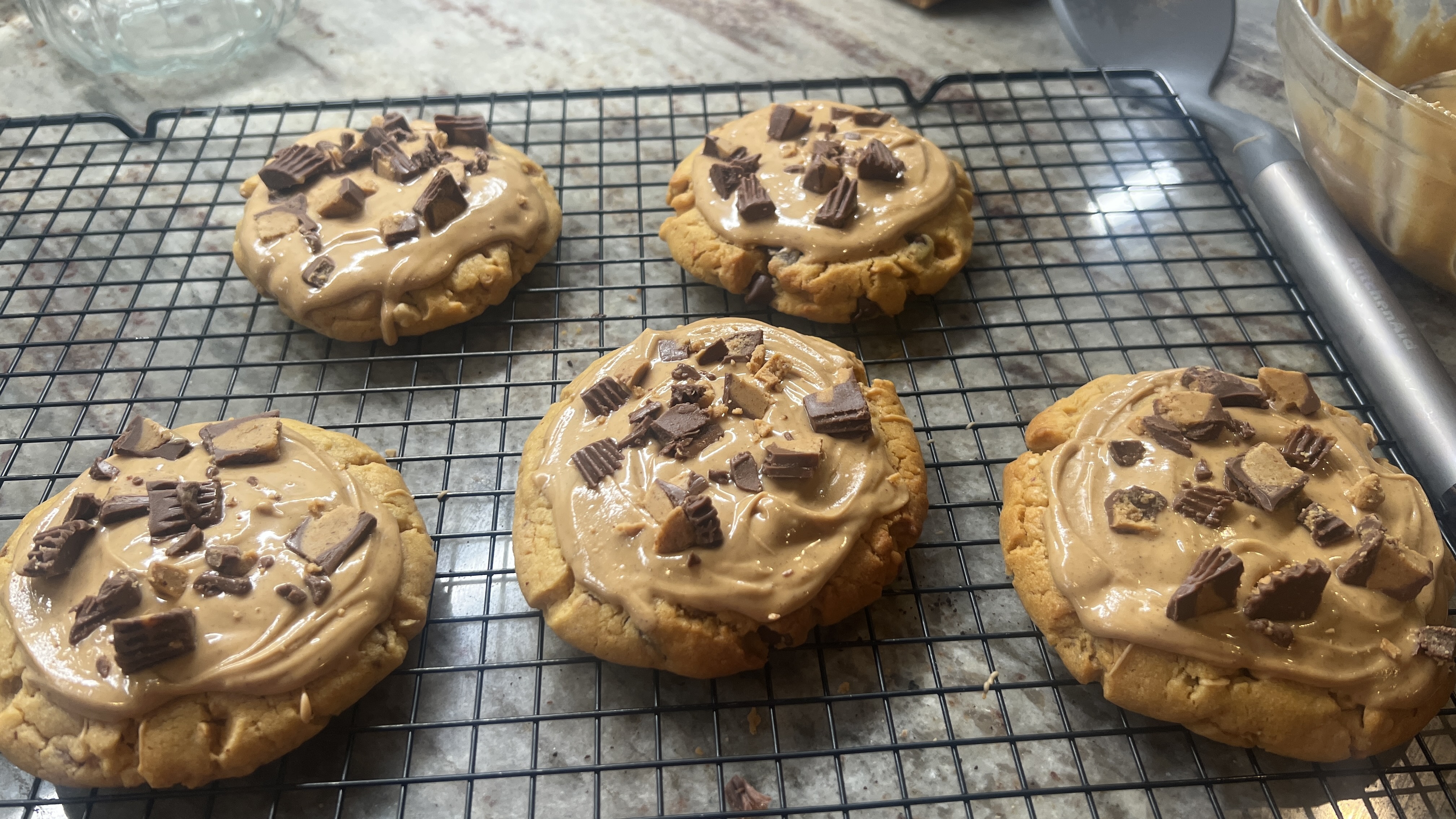 Jumbo Peanut Butter Cup Cookies