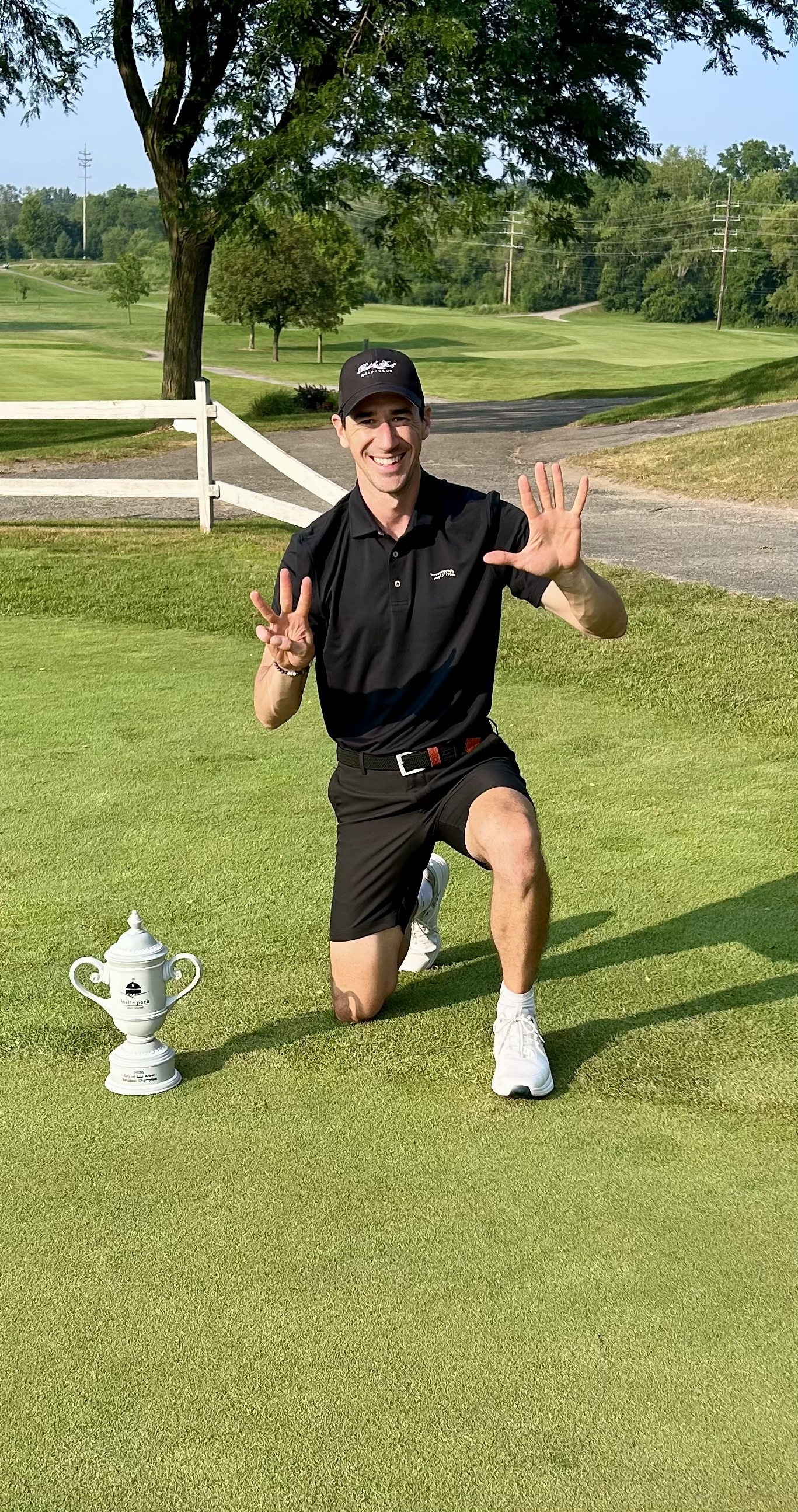 Matt Paterini-CMG Golf Champion