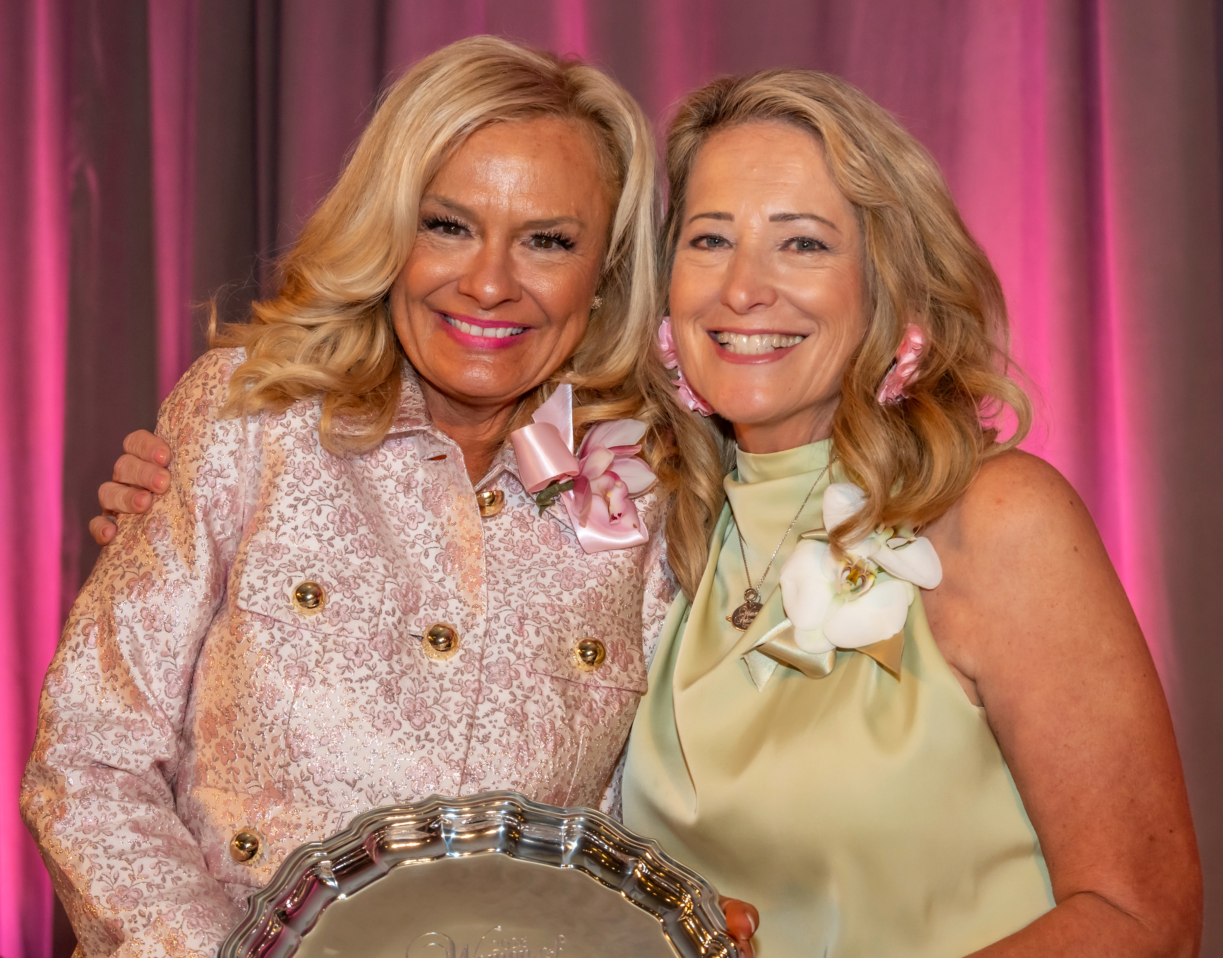 Terrie with WOA Award Luncheon Chair Bess Wilfong