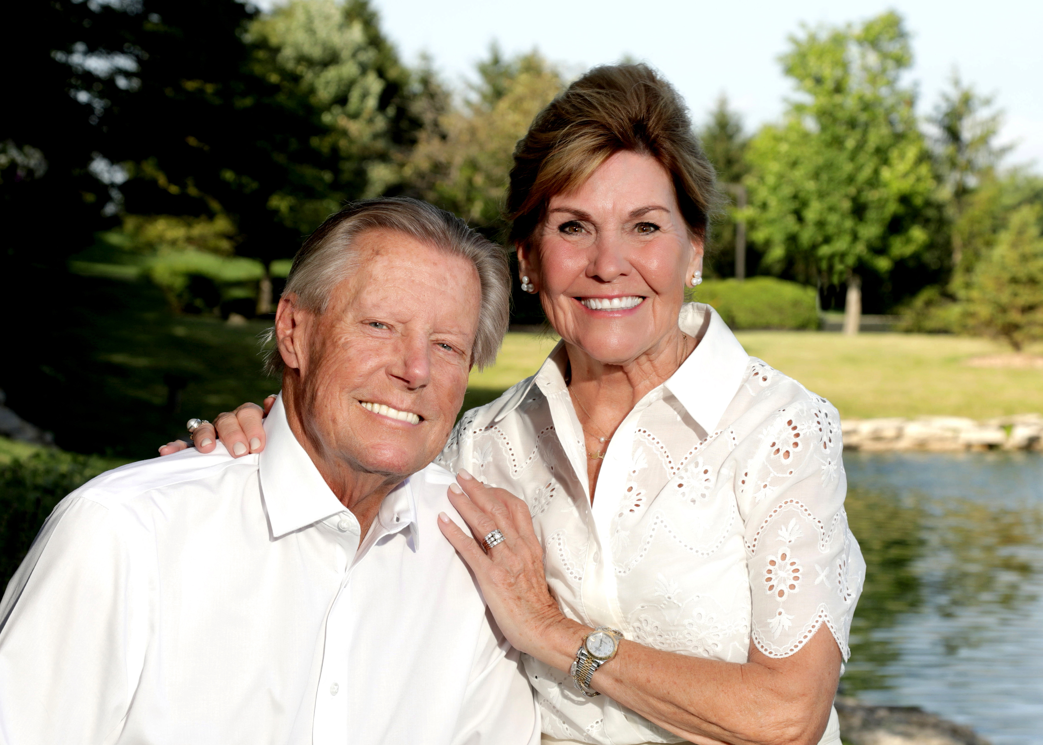Where it all began:  Jack and Anne Partridge